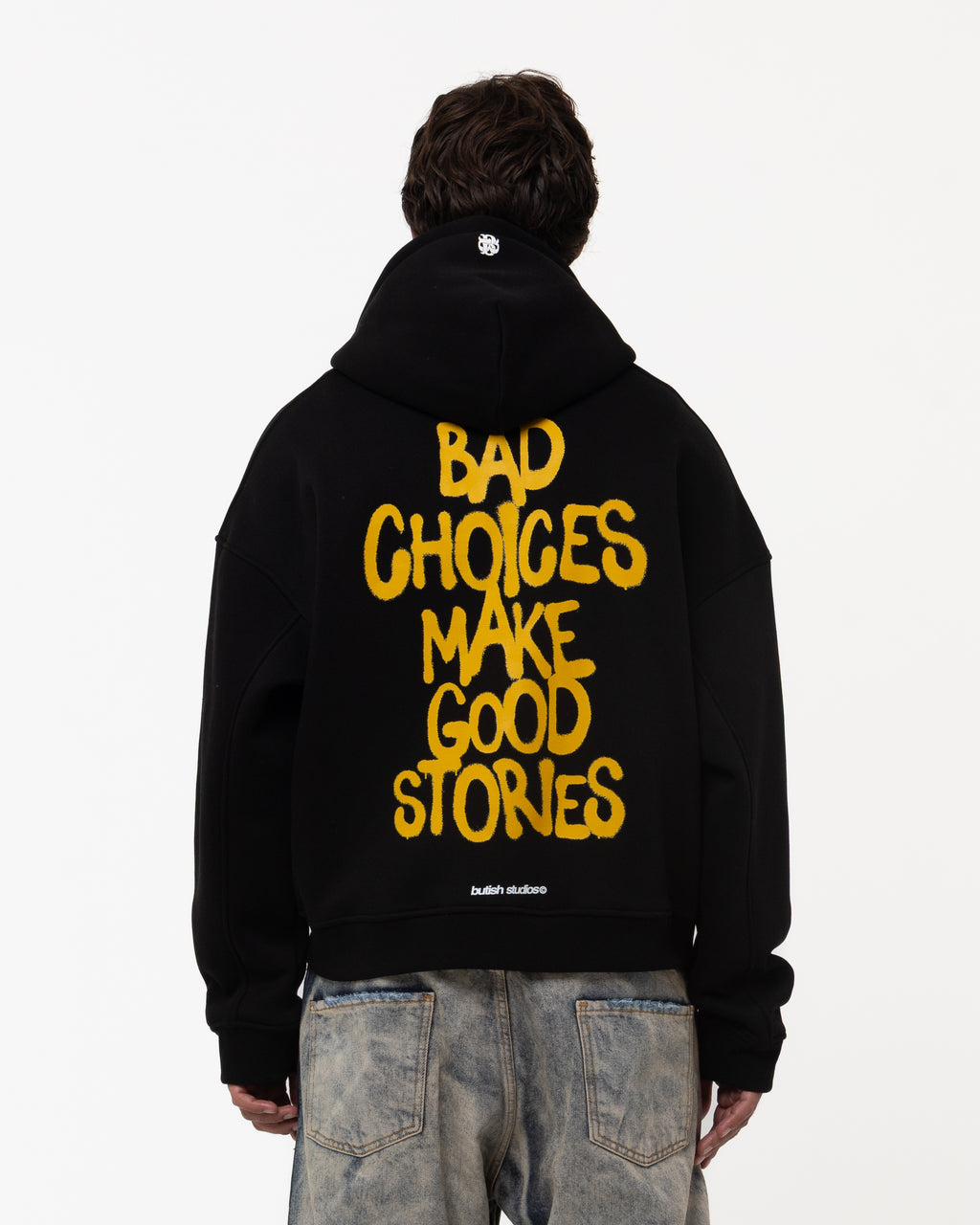 BAD CHOICES BLACK HOODIE