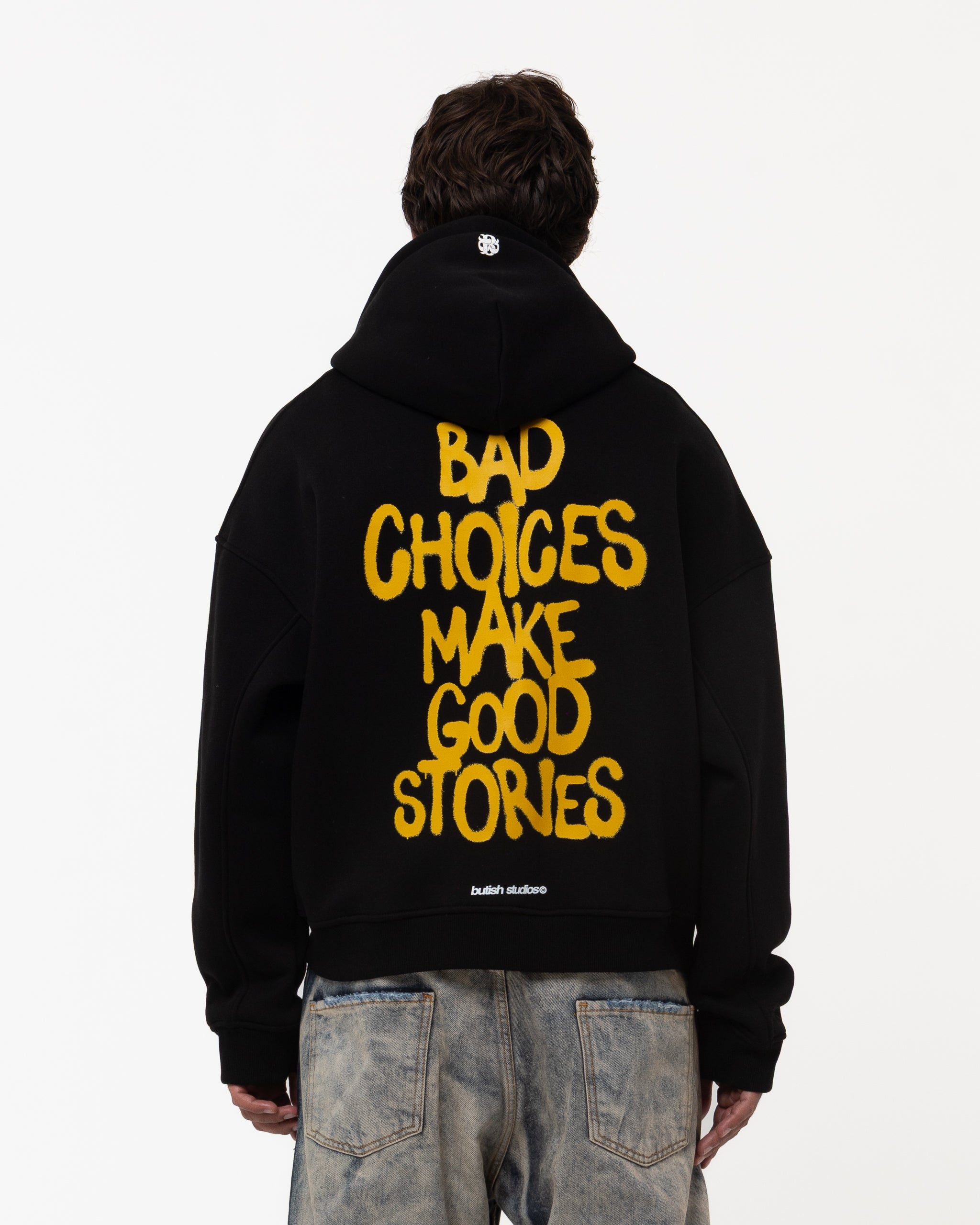 BAD CHOISES BLACK HOODIE