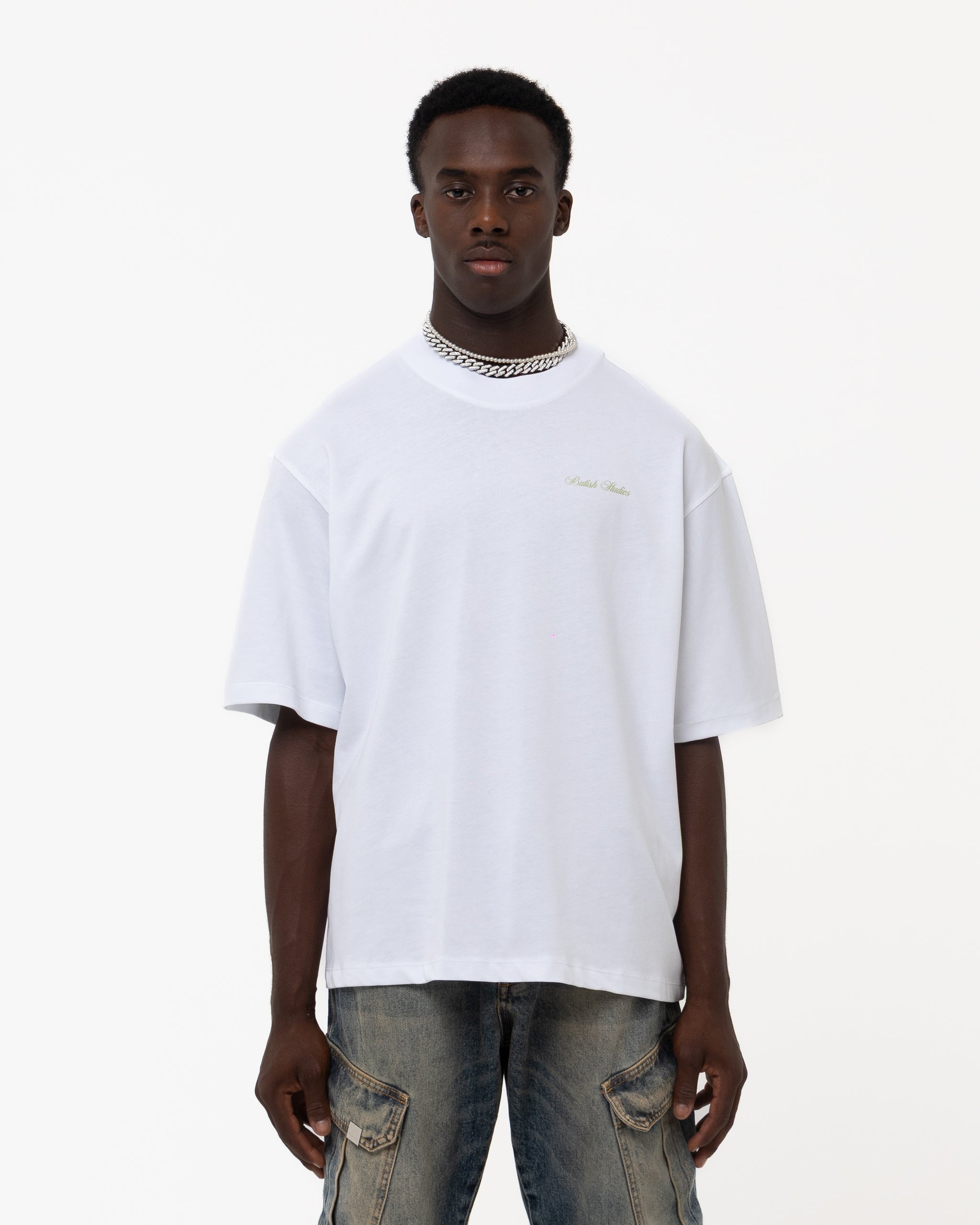 CRUSH ON U WHITE TEE