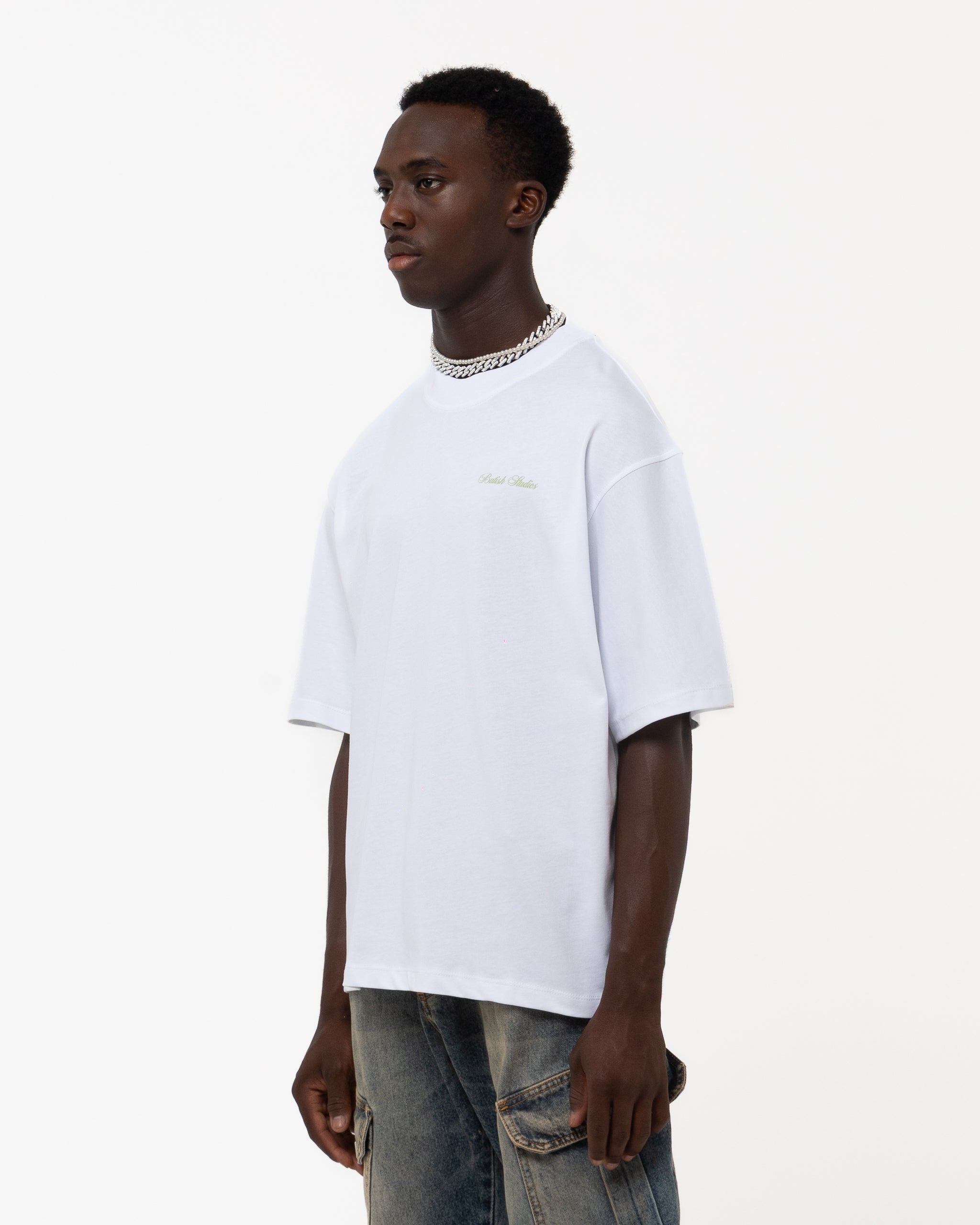 CRUSH ON U WHITE TEE
