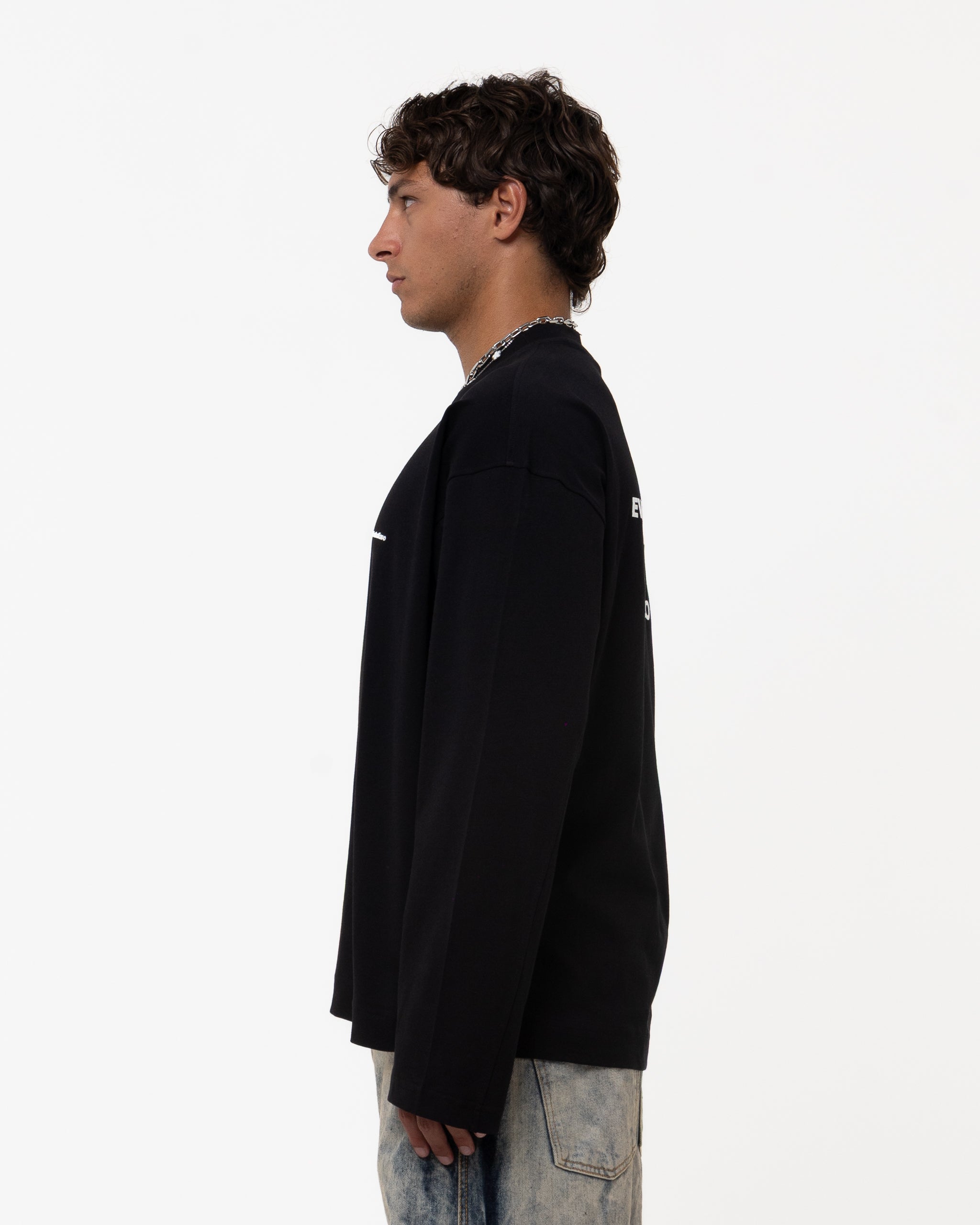 FIVE YEARS AGO BLACK LONGSLEEVE