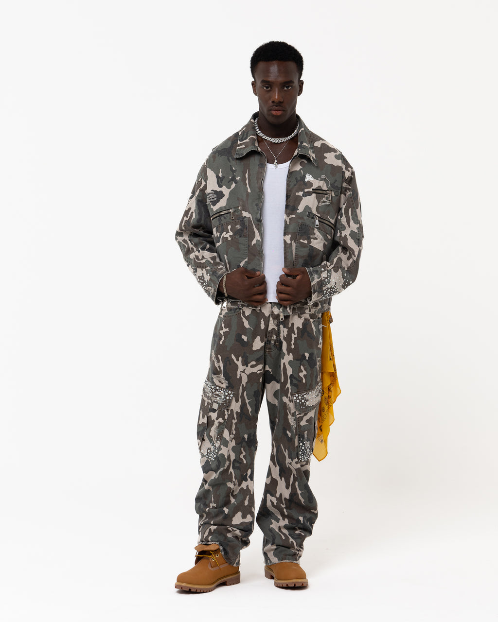 PURE FEELINGS CAMO CORDSET