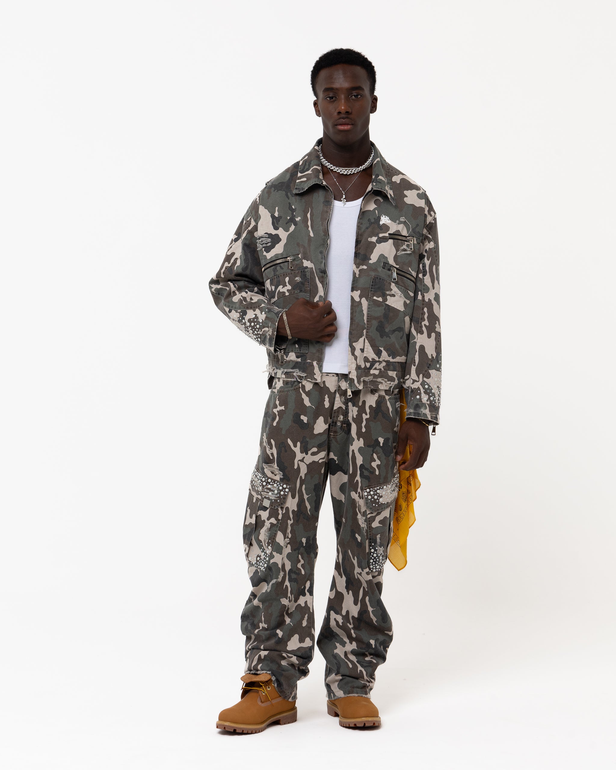 PURE FEELINGS CAMO CORDSET