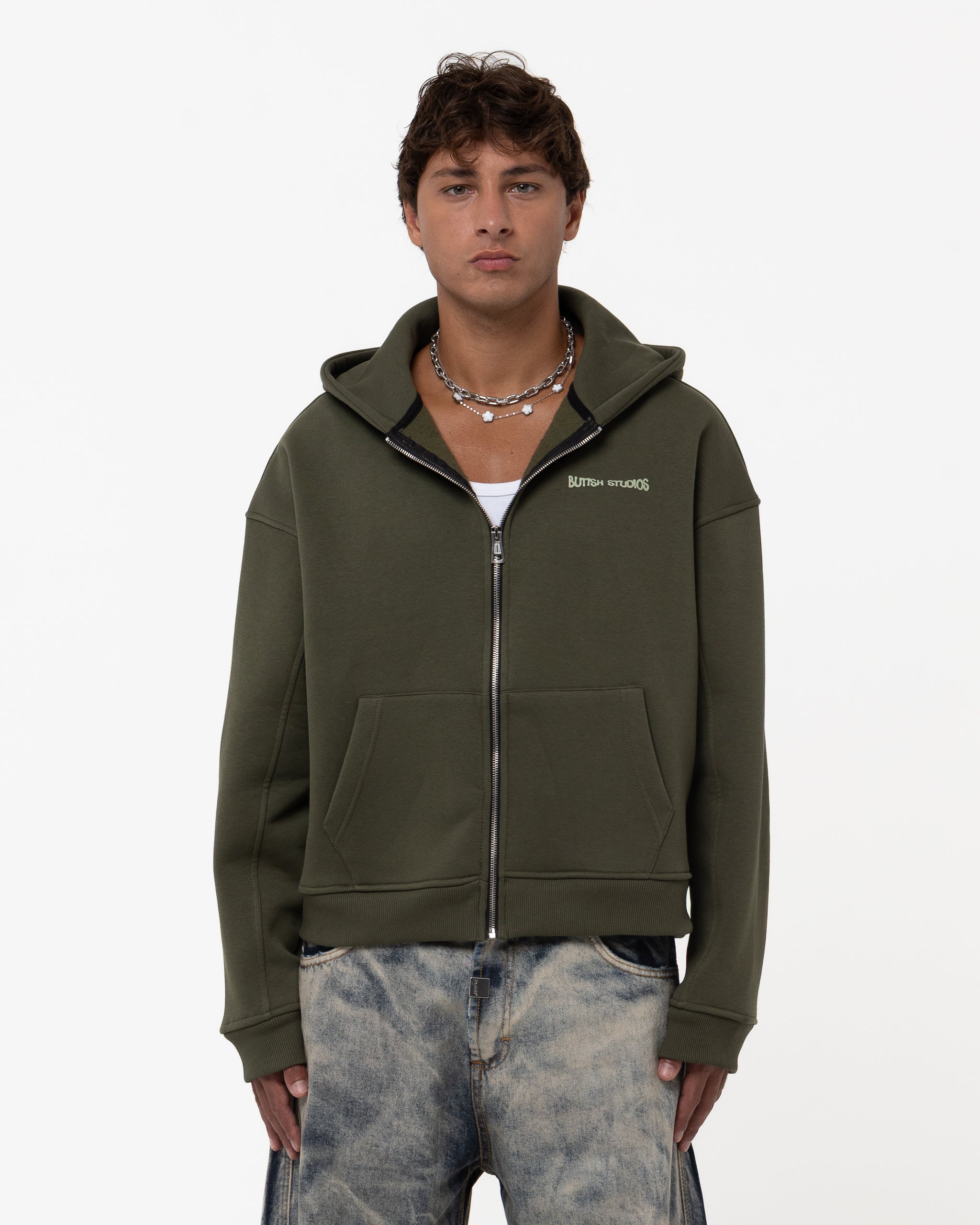 BAD CHOISES GREEN HOODIE