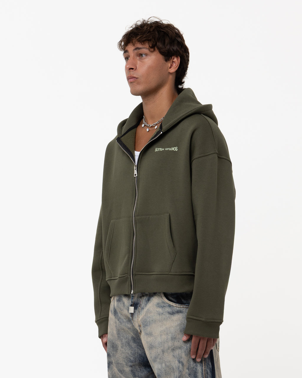 BAD CHOICES GREEN HOODIE