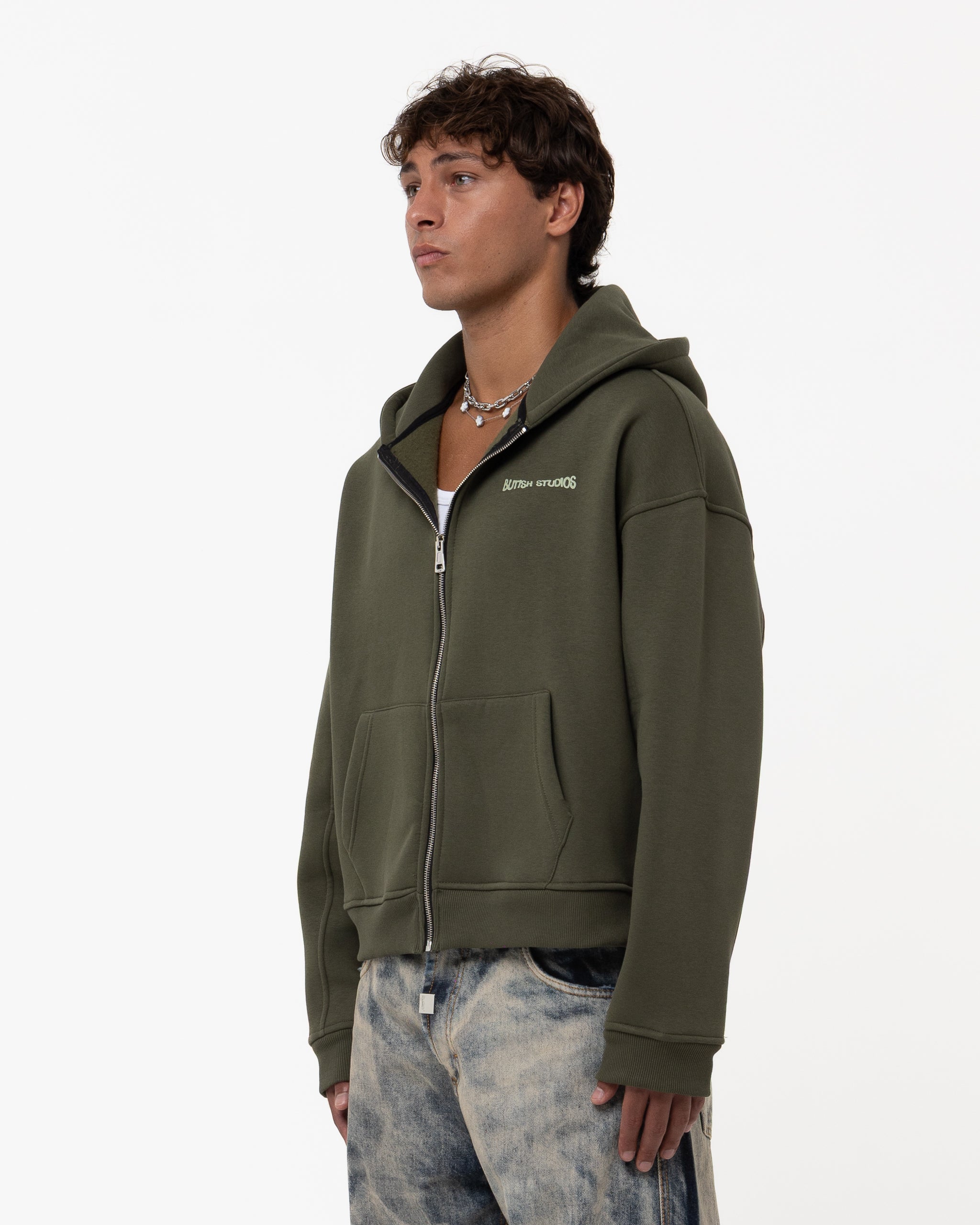 BAD CHOISES GREEN HOODIE
