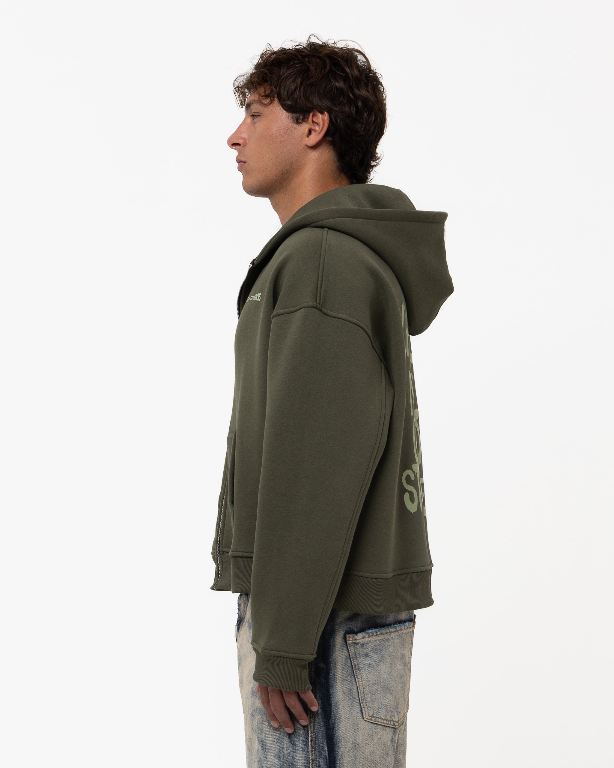 BAD CHOISES GREEN HOODIE