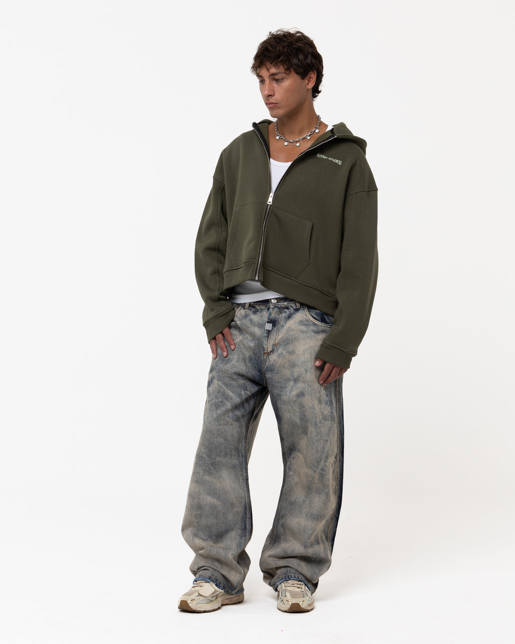 BAD CHOICES GREEN HOODIE