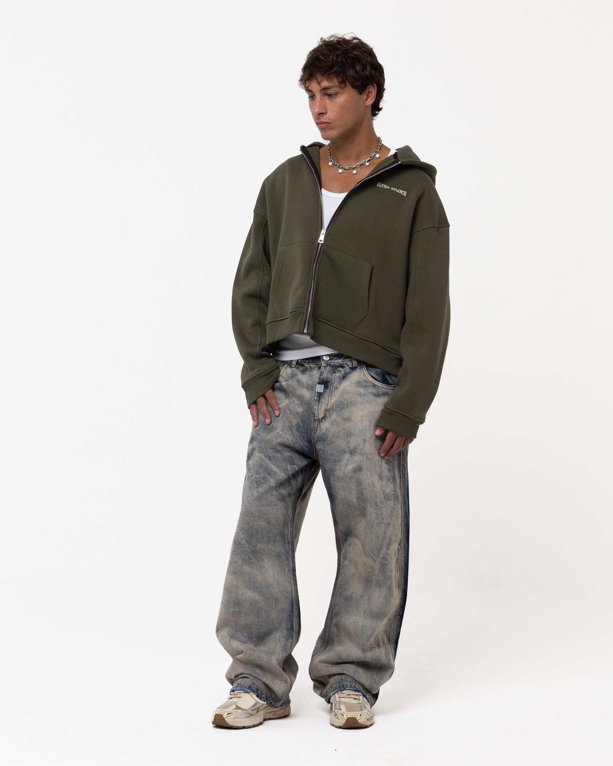 BAD CHOISES GREEN HOODIE