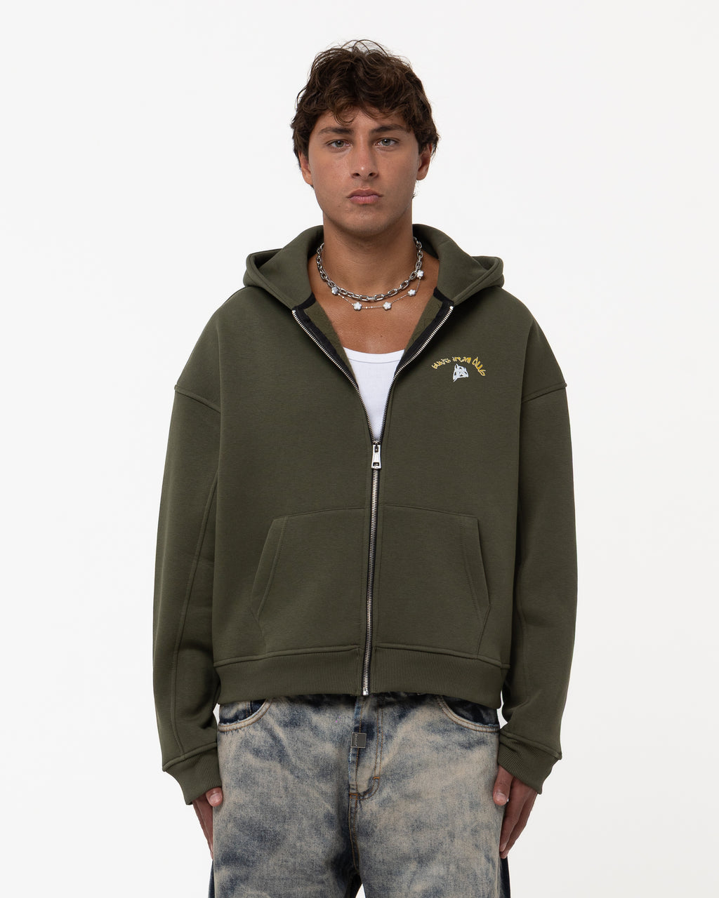 MIRRORS GREEN HOODIE