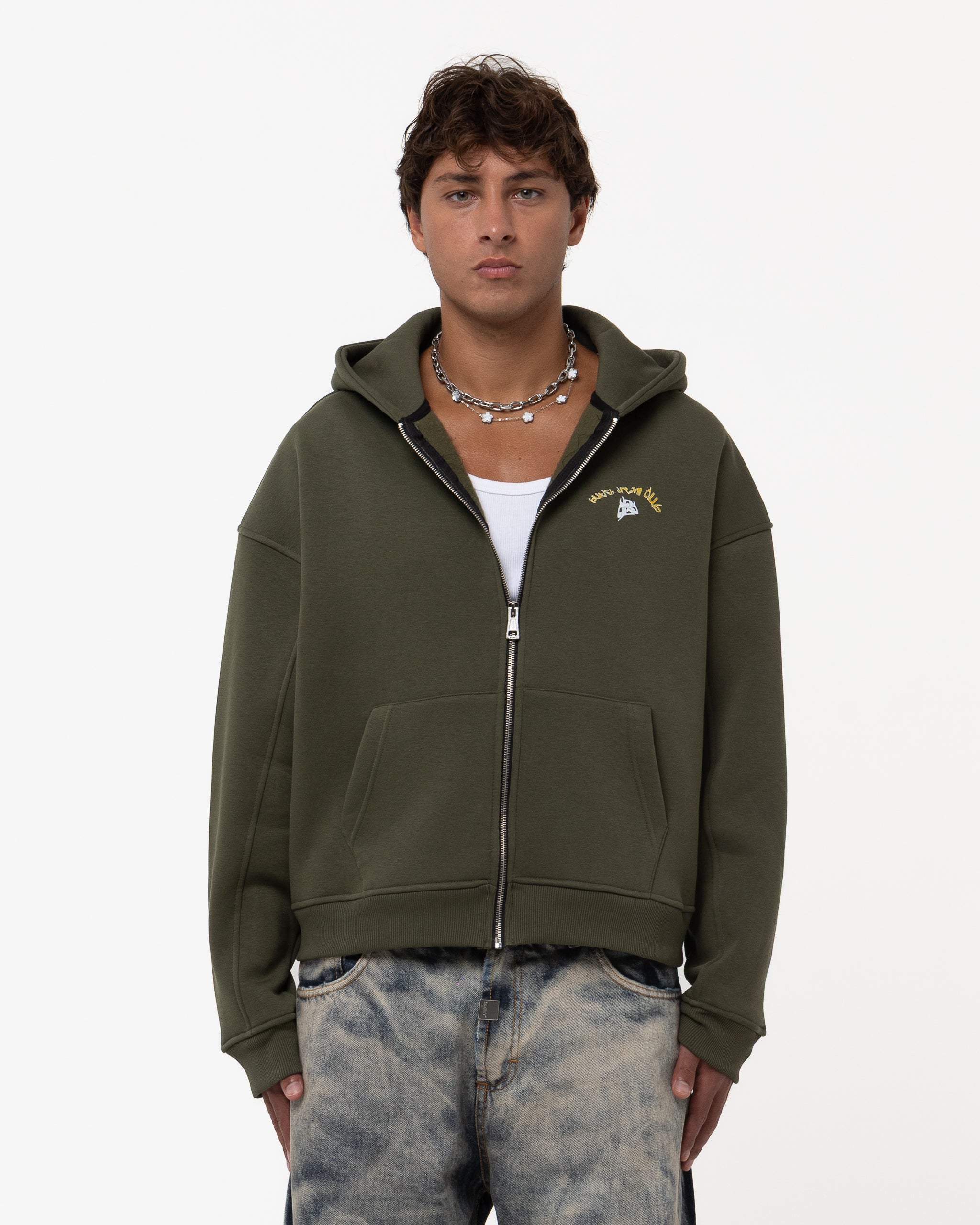 MIRRORS GREEN HOODIE