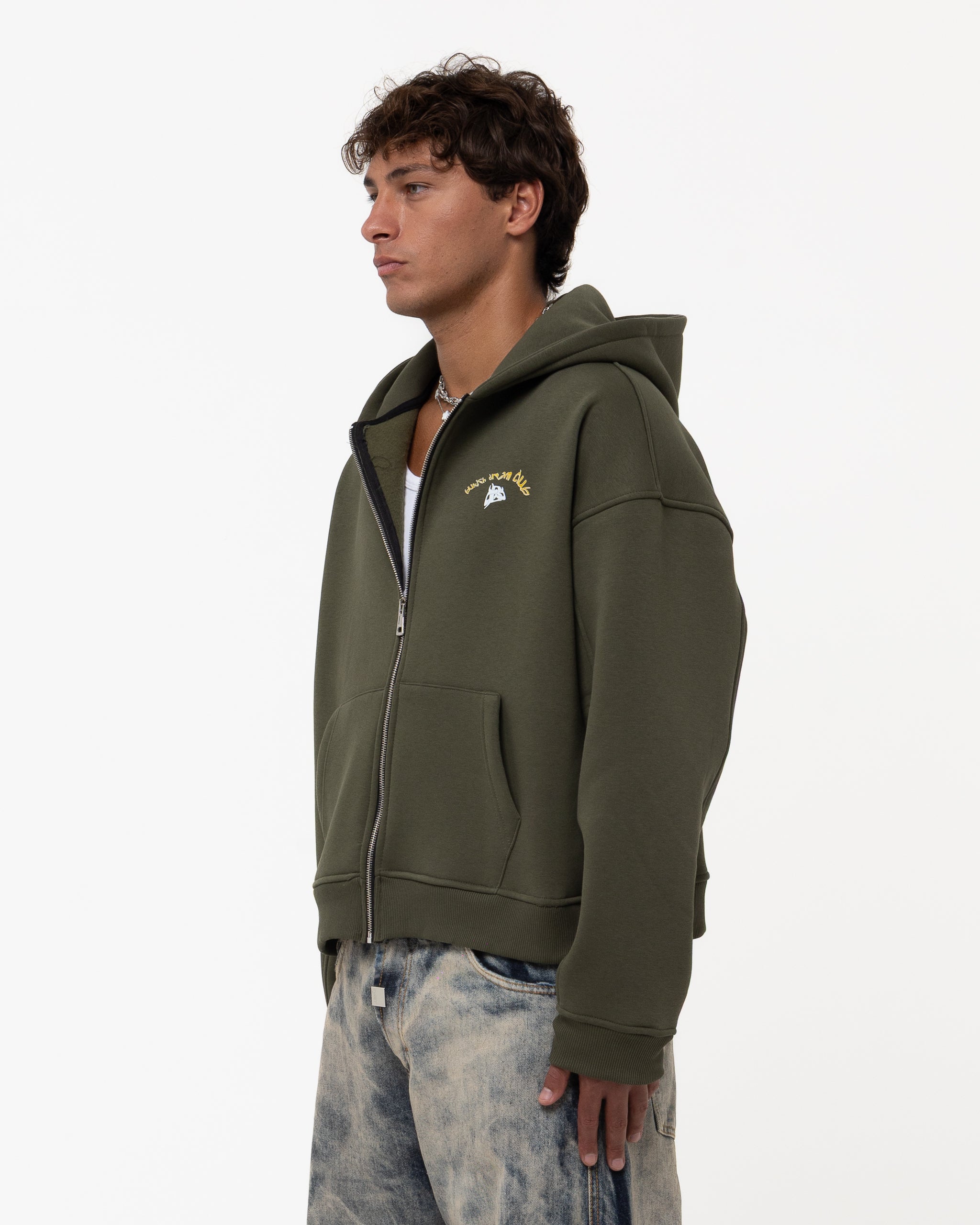 MIRRORS GREEN HOODIE