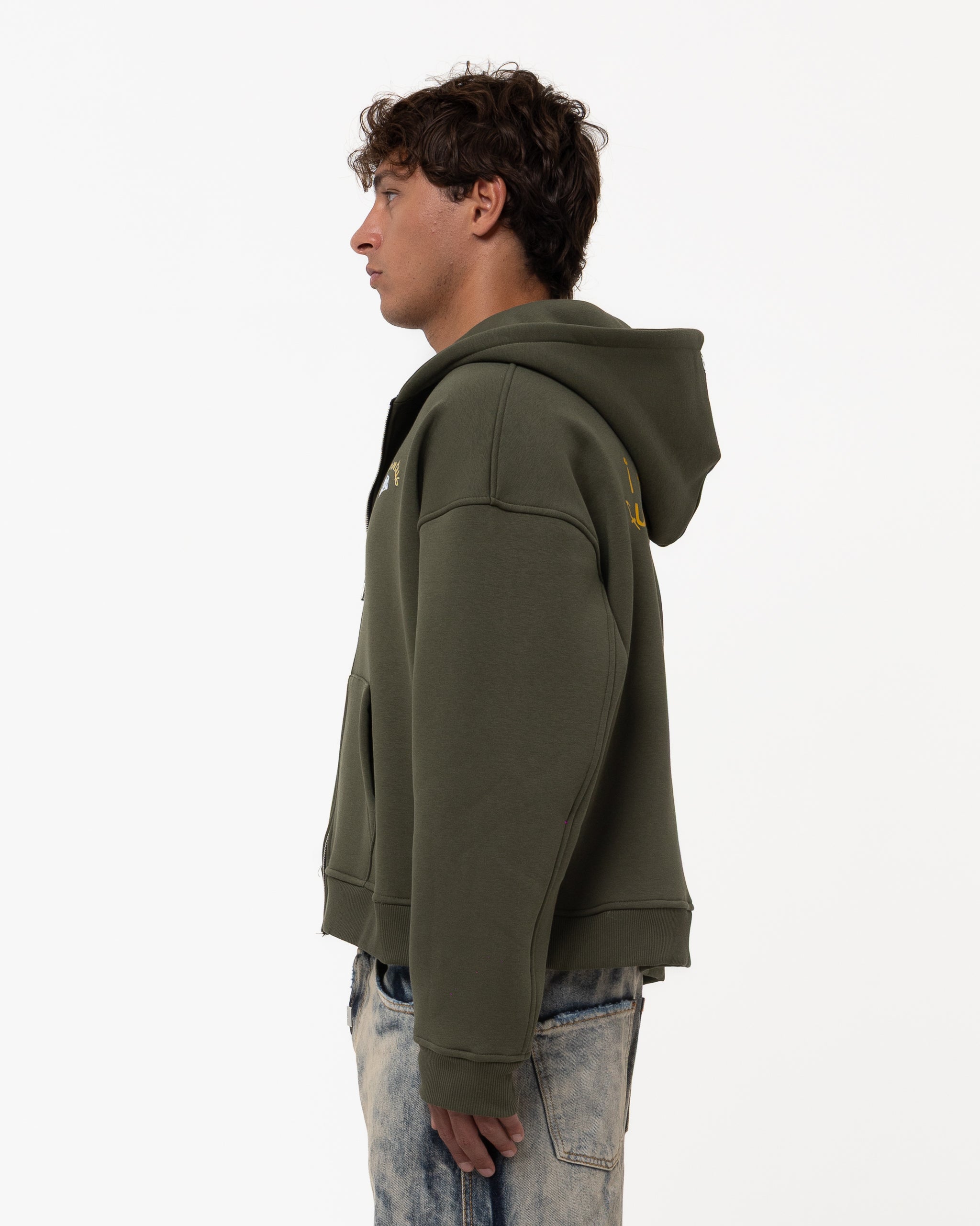 MIRRORS GREEN HOODIE