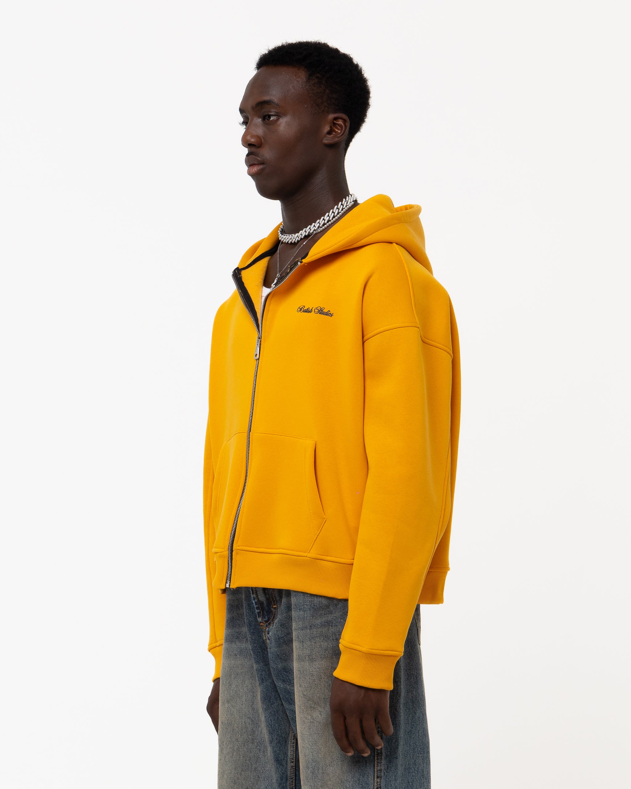 CRUSH ON U YELLOW HOODIE
