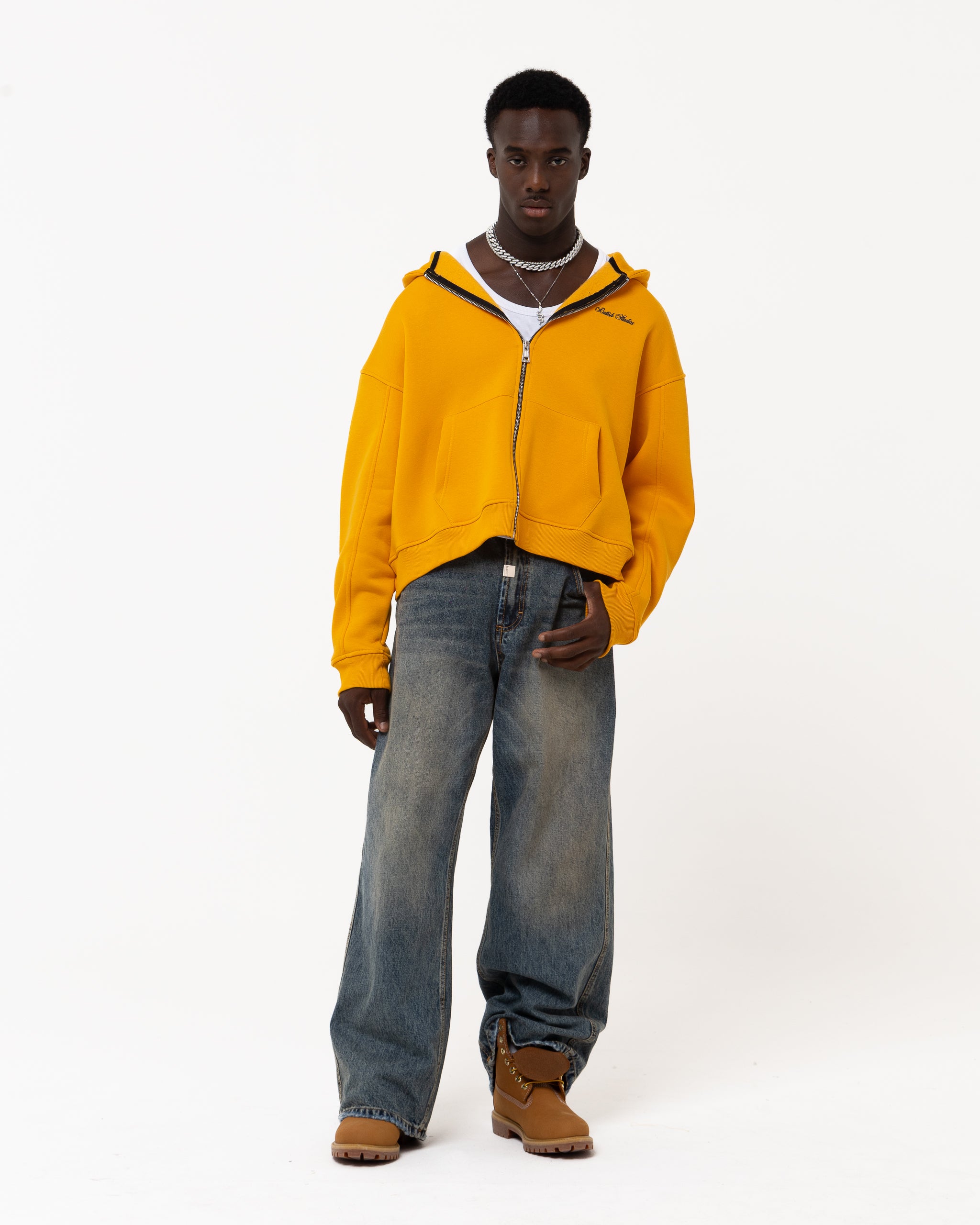 CRUSH ON U YELLOW HOODIE
