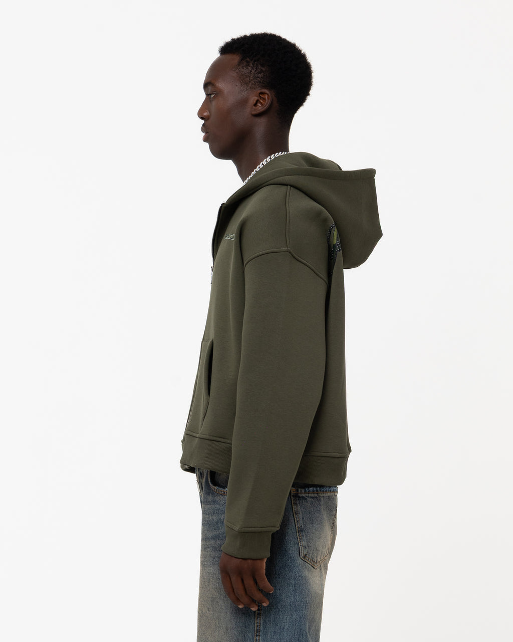PURE FEELINGS GREEN HOODIE