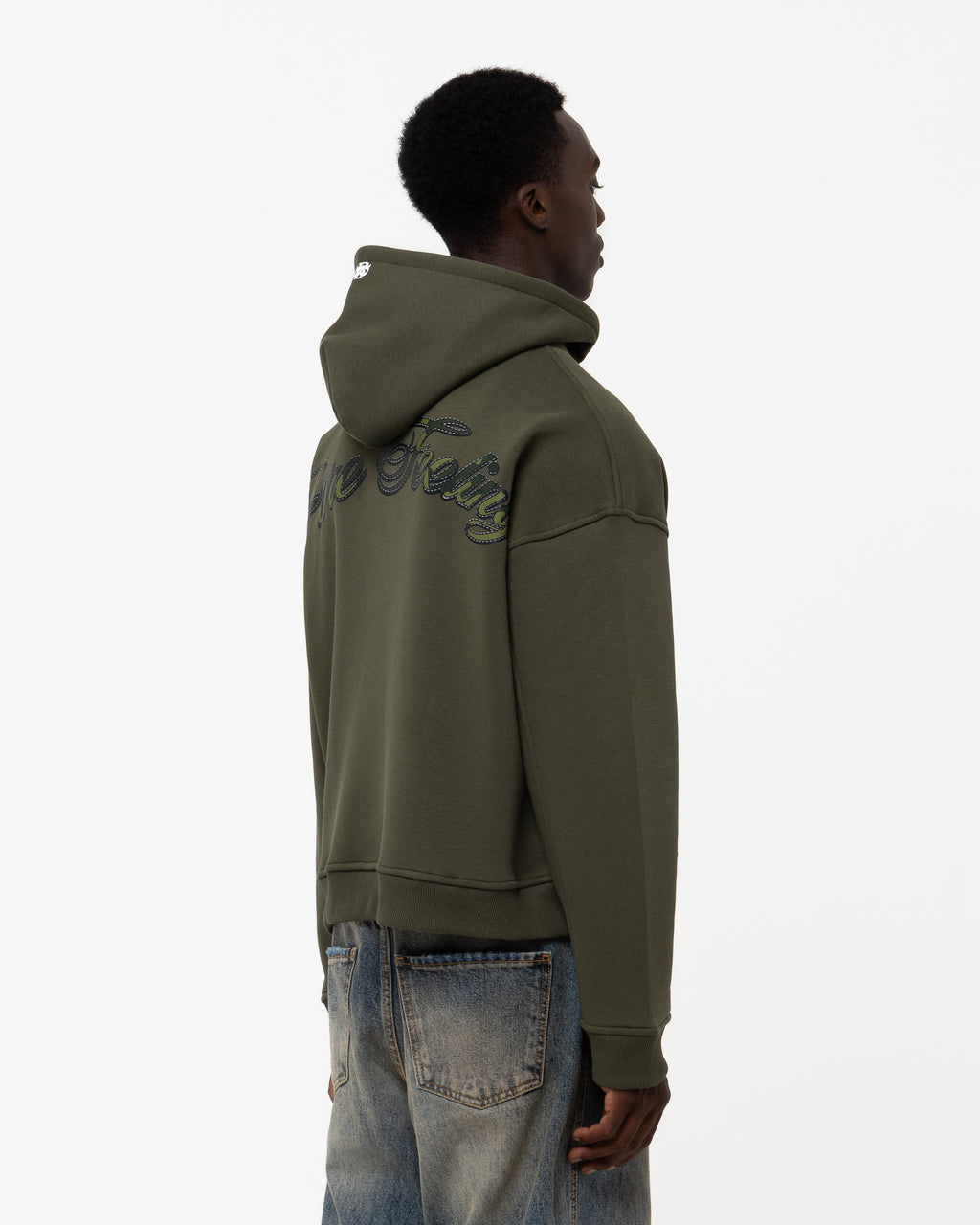 PURE FEELINGS GREEN HOODIE
