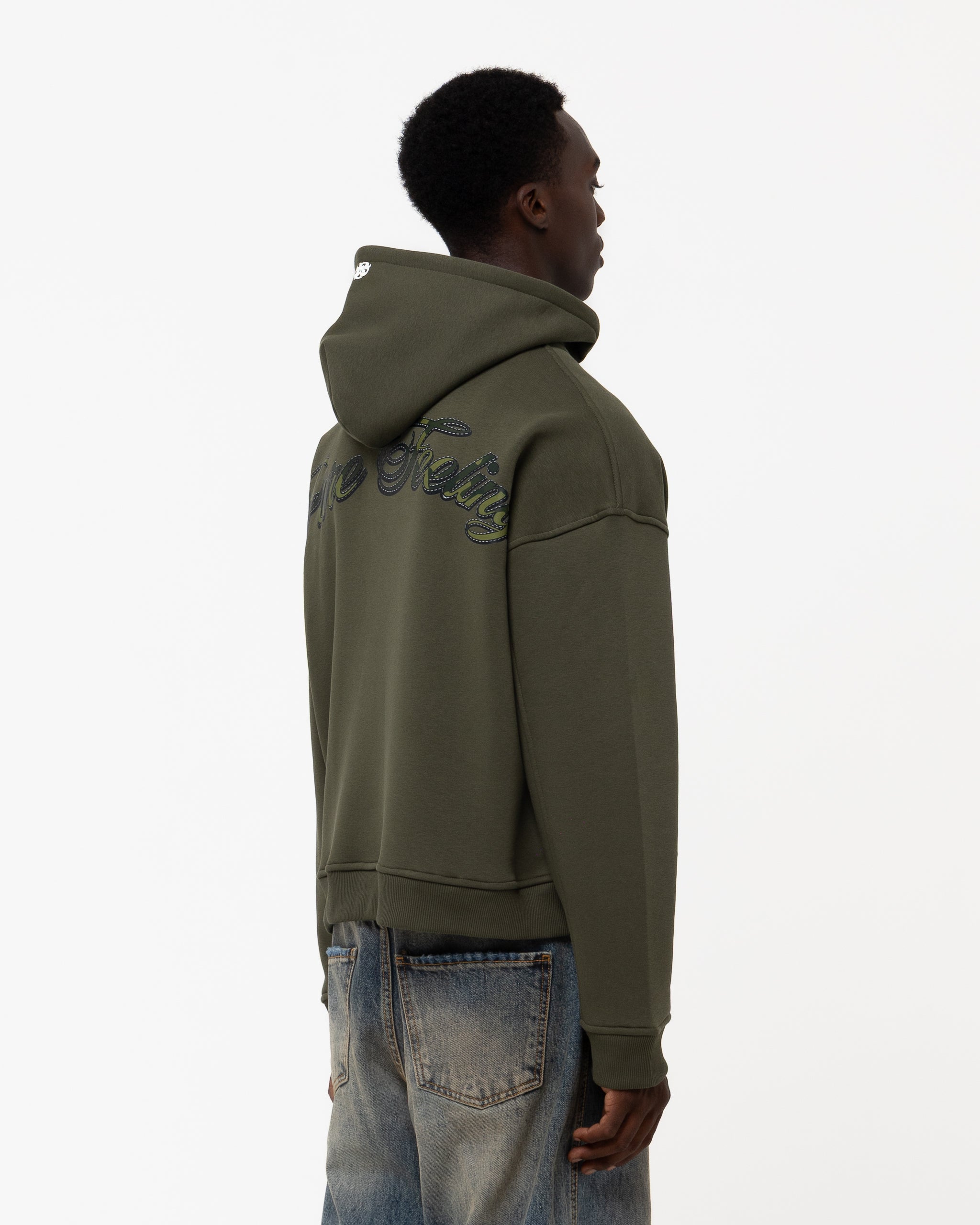 PURE FEELINGS GREEN HOODIE