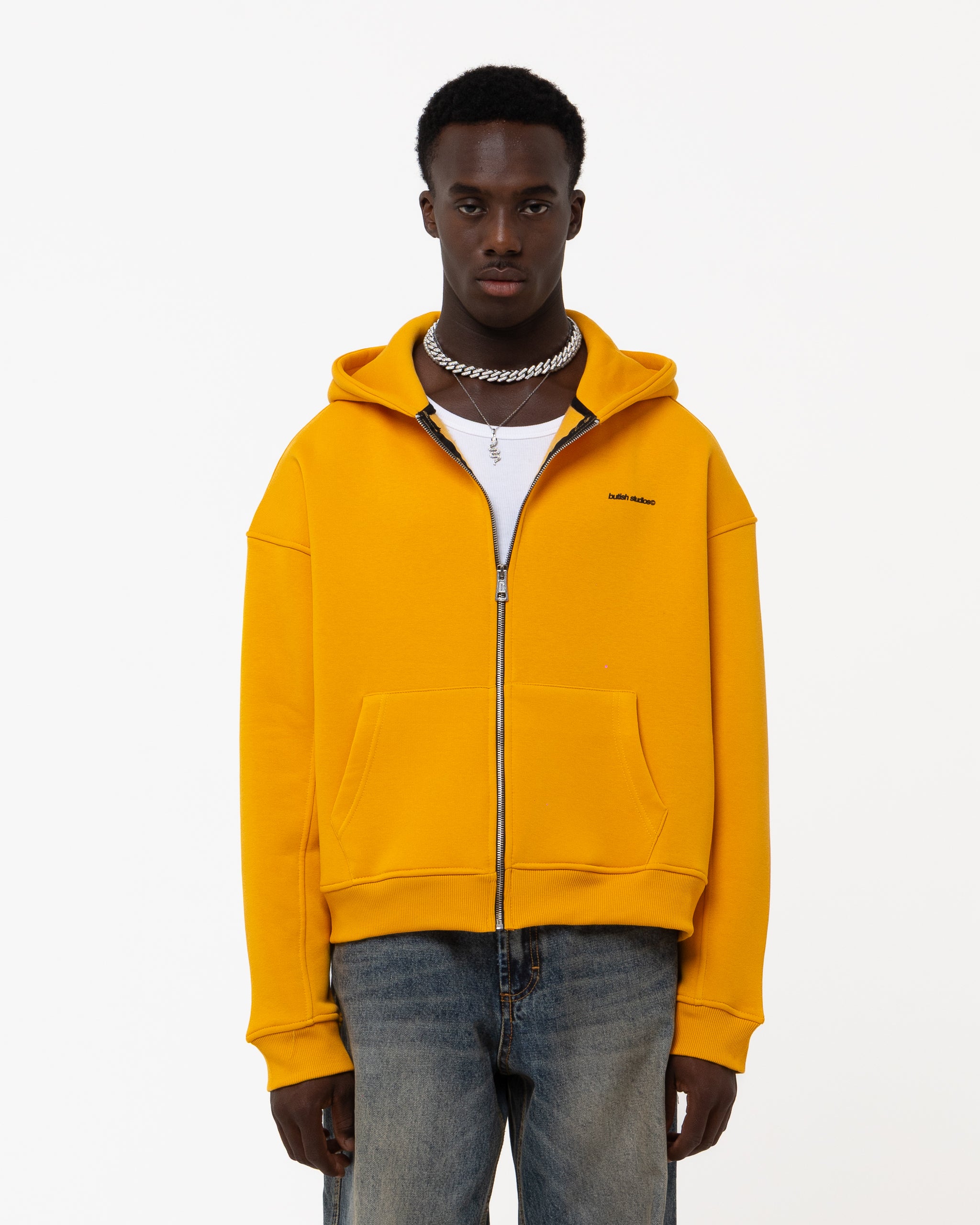 NEXT MISTAKE YELLOW HOODIE