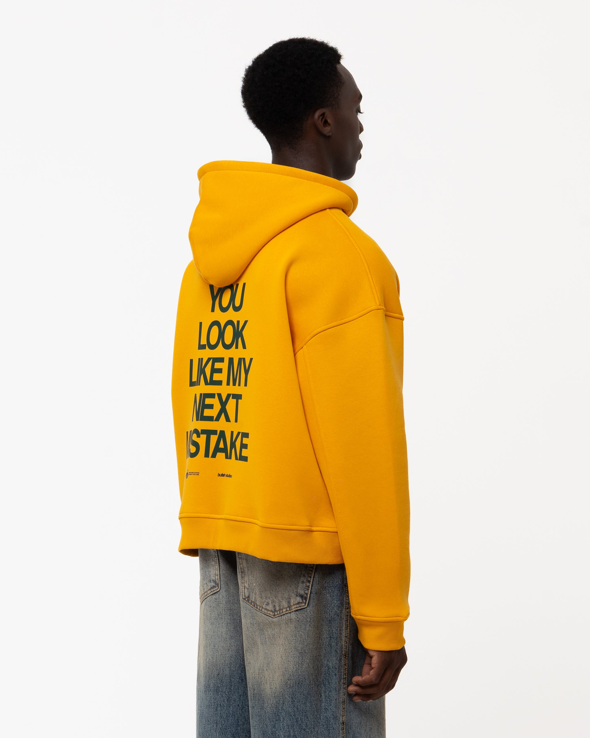 NEXT MISTAKE YELLOW HOODIE