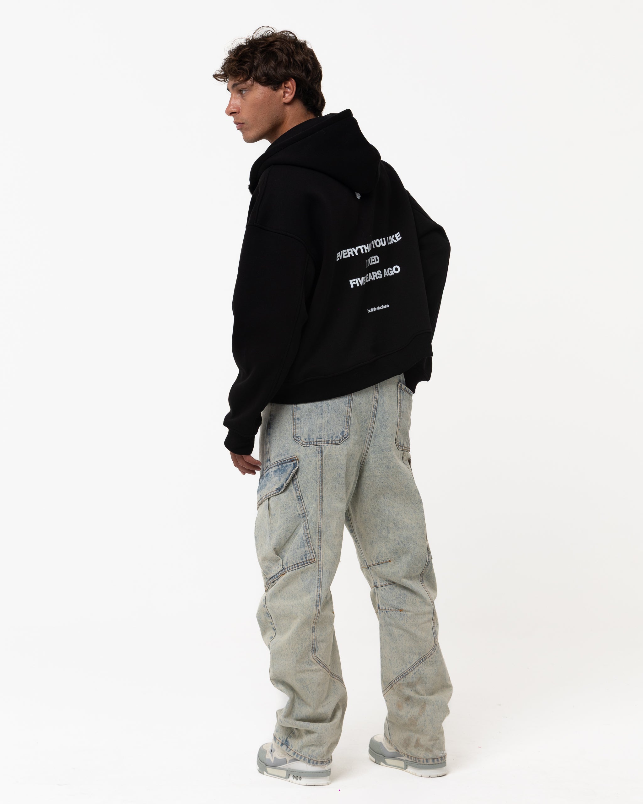 FIVE YEARS AGO BLACK HOODIE