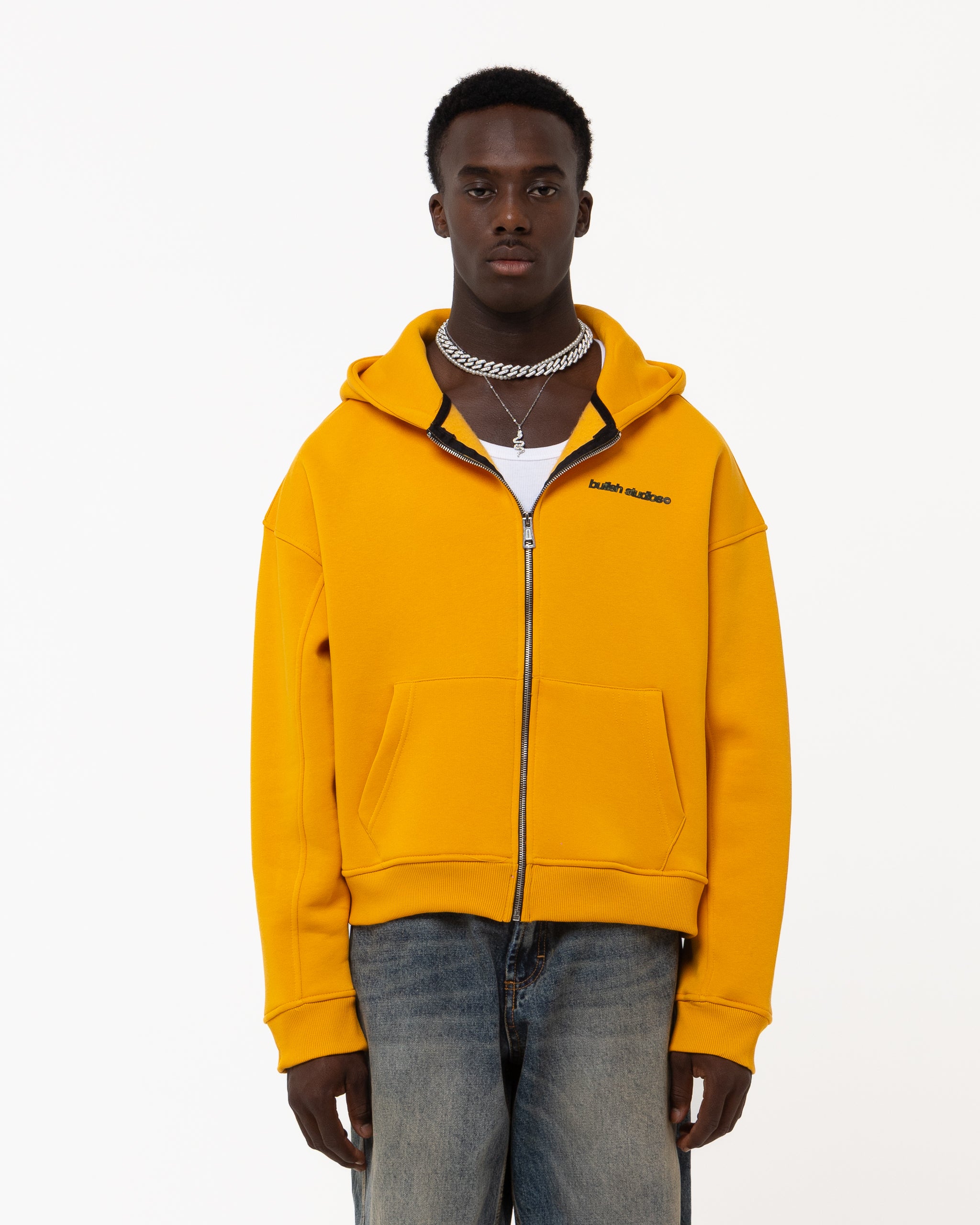 PURE FEELINGS YELLOW HOODIE