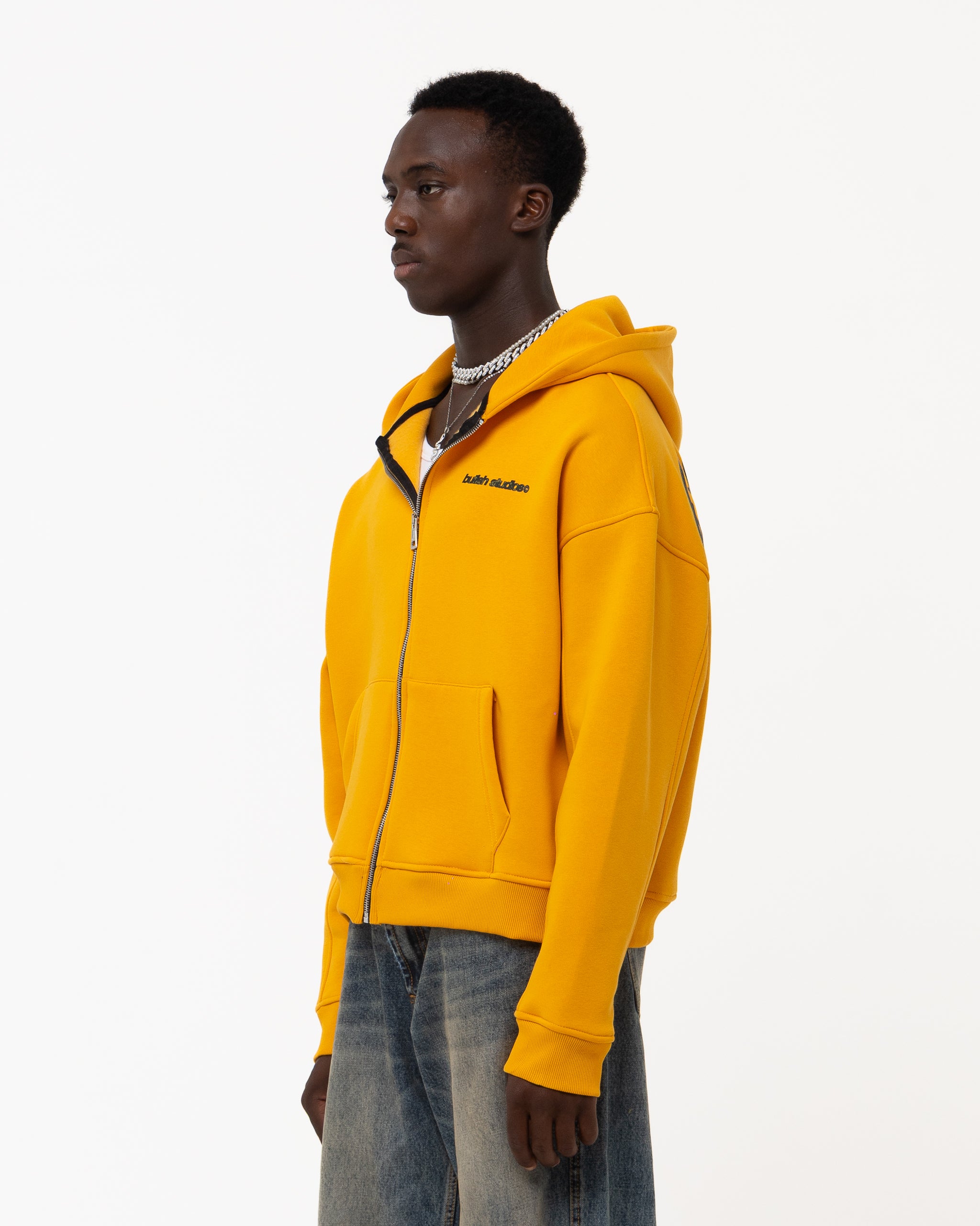 PURE FEELINGS YELLOW HOODIE