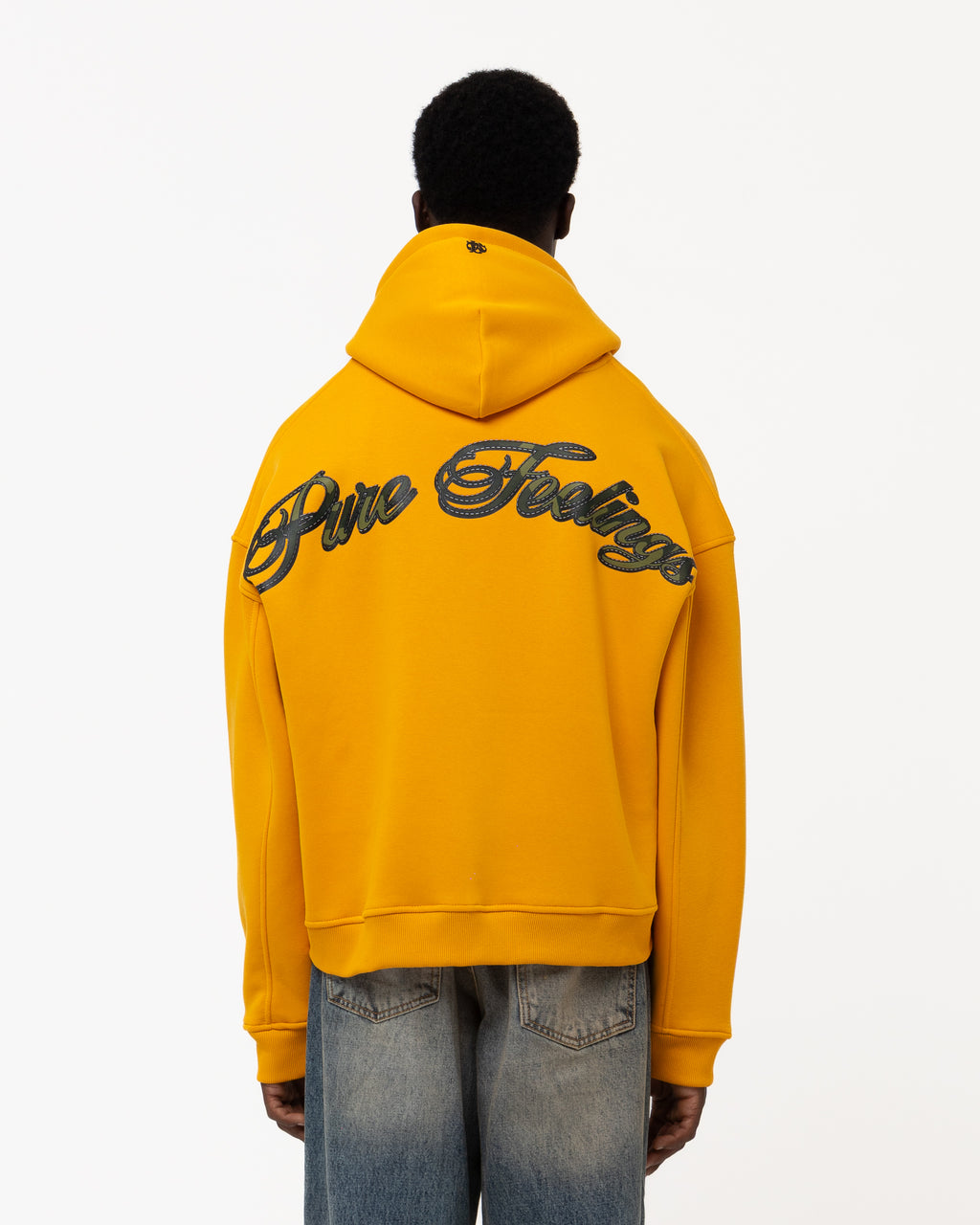 PURE FEELINGS YELLOW HOODIE