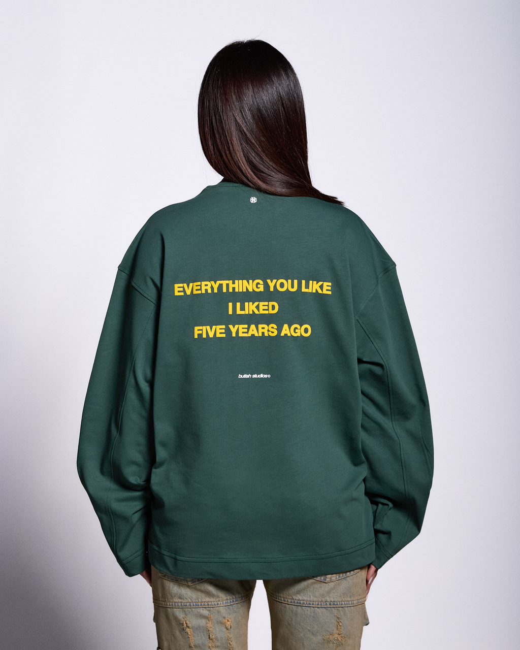 FIVE YEARS AGO GREEN LONG SLEEVE