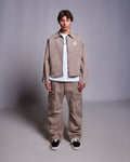 Butish t-shirt oversize cotone stampa multicolor girocollo orlo