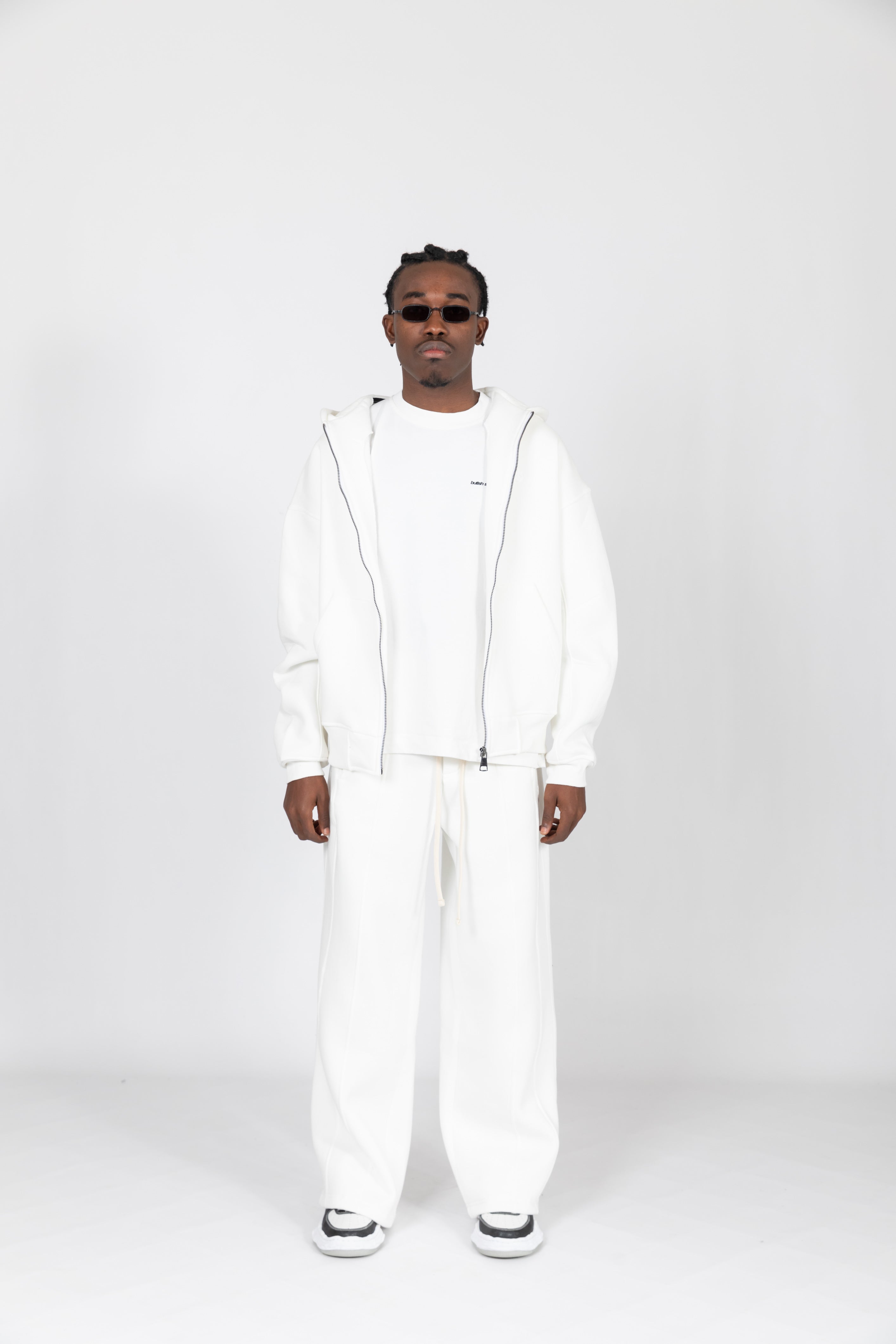 CREAM BOXY FIT TRACKSUIT