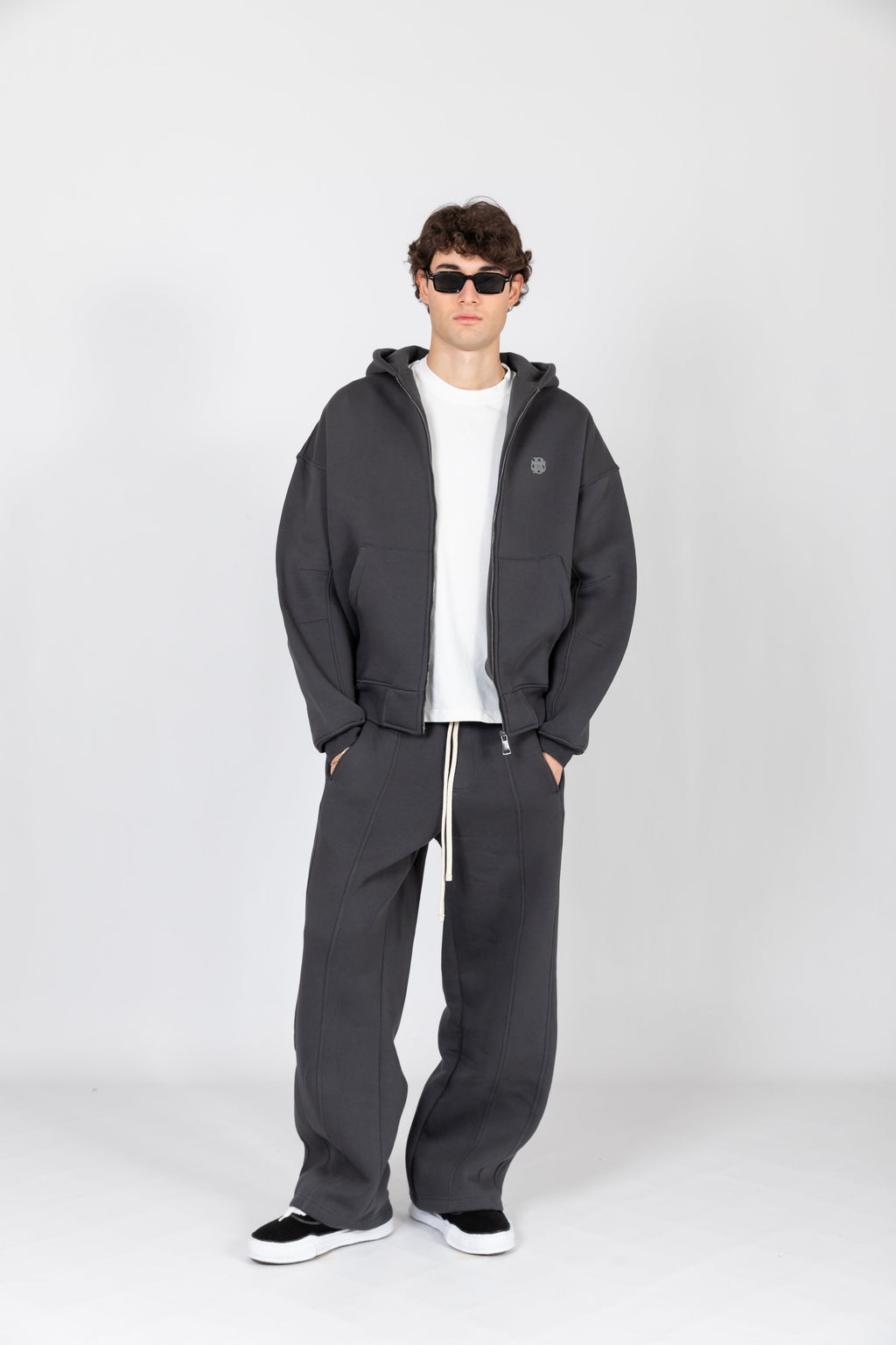 TUTA GRIGIO SIDERALE BOXY FIT