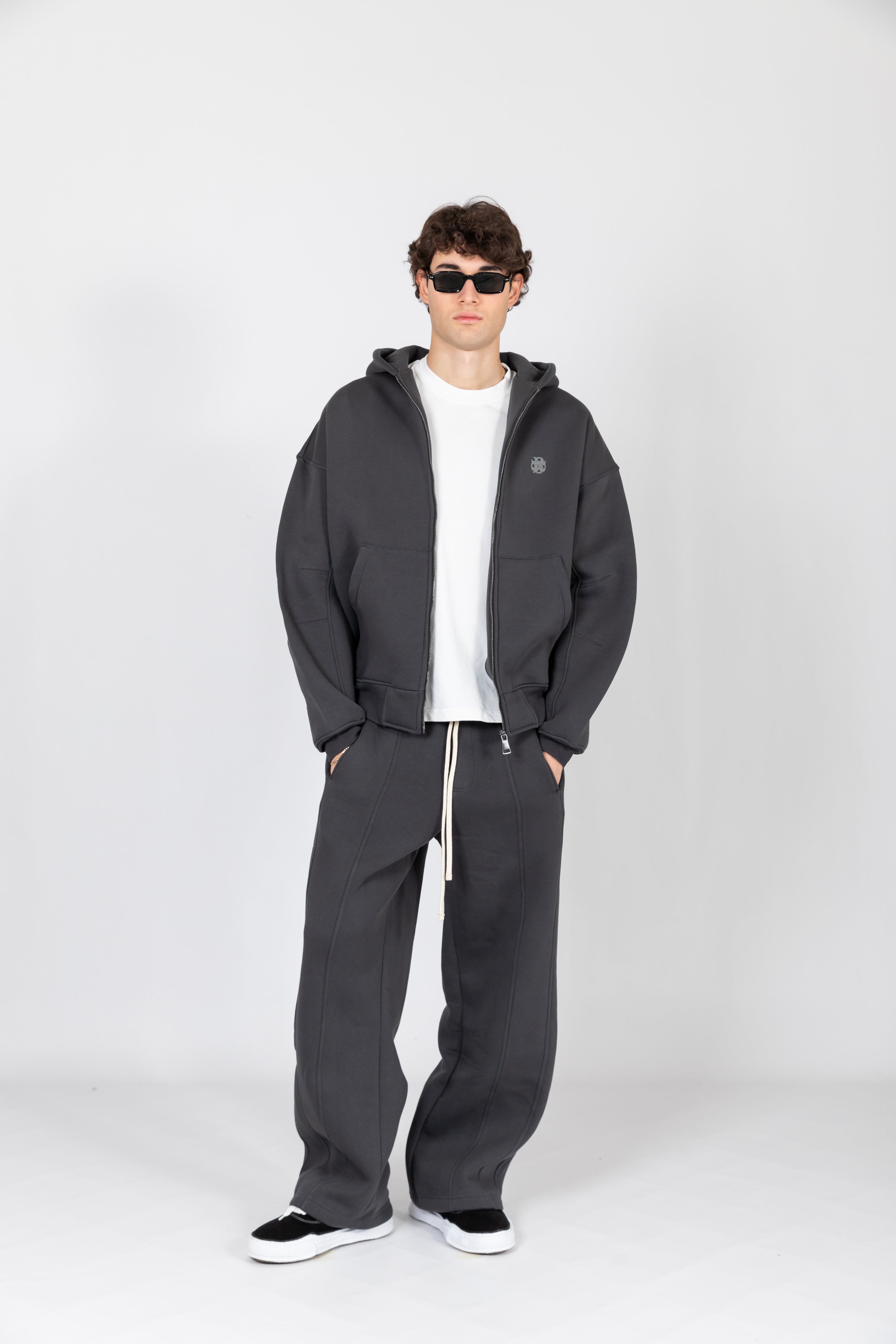 TUTA GRIGIO SIDERALE BOXY FIT