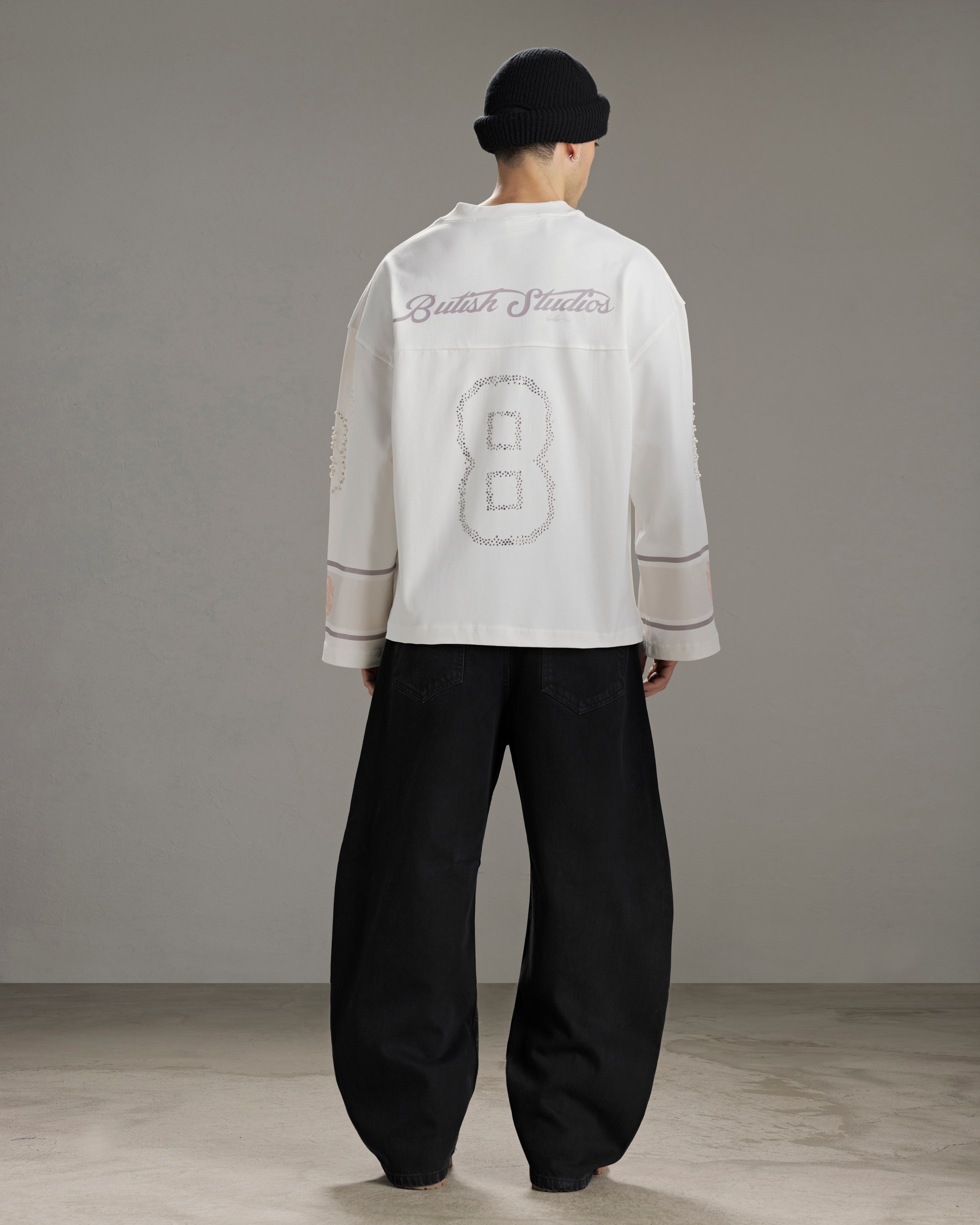 SHINING UNIFORM LONGSLEEVE - WHITE