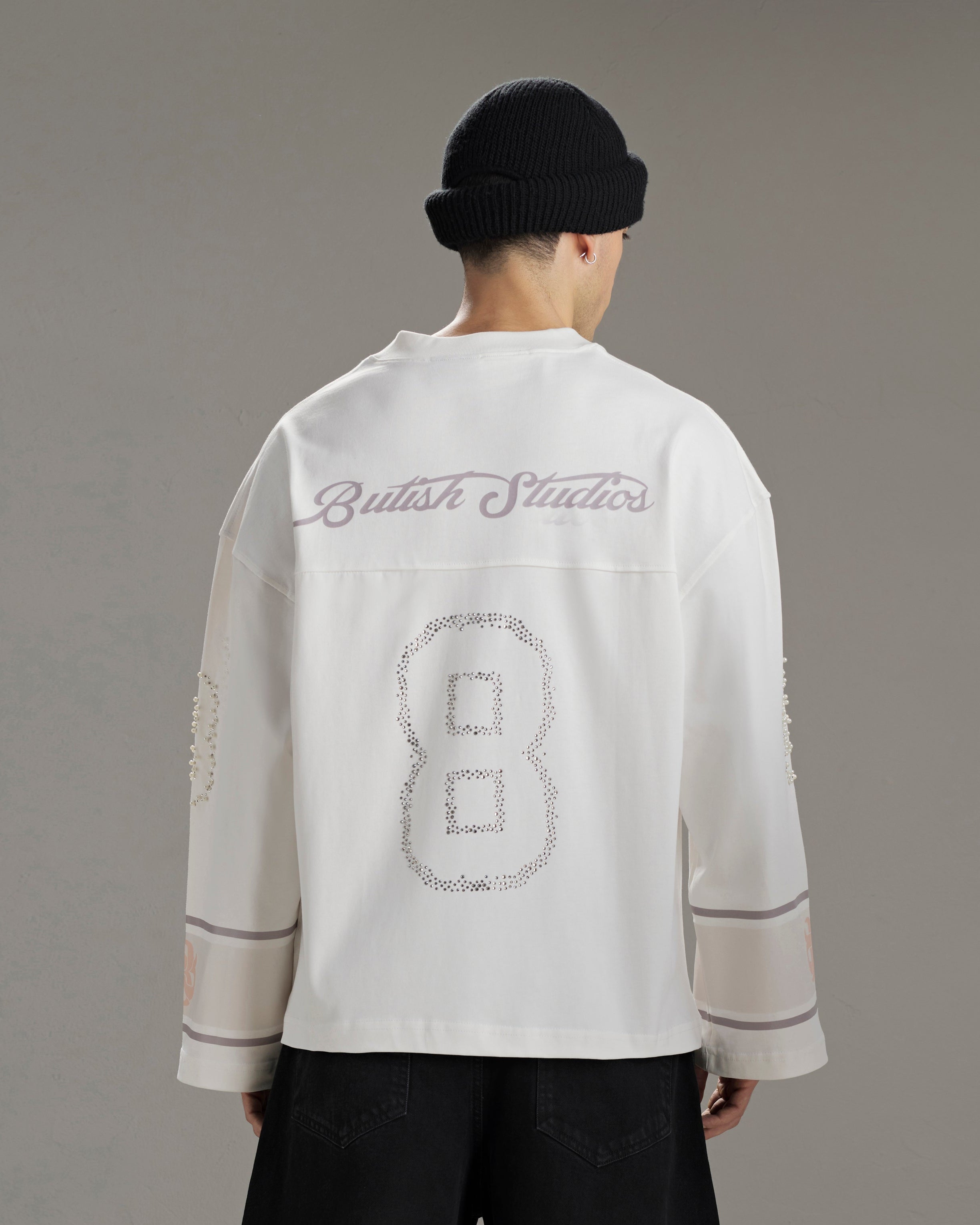 SHINING UNIFORM LONGSLEEVE - WHITE