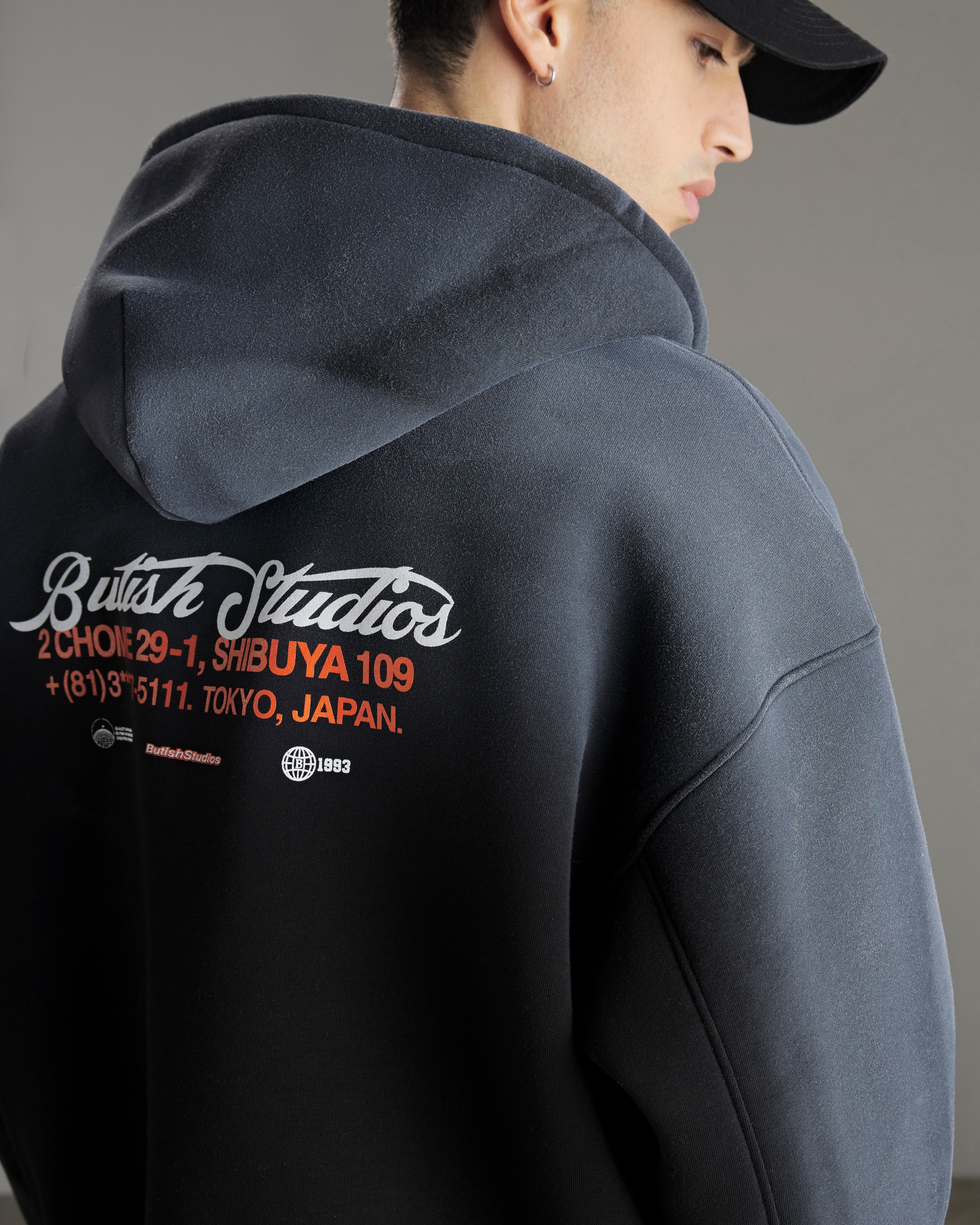 SHIBUYA DISTRICT HOODIE - LIGHT SHADOW