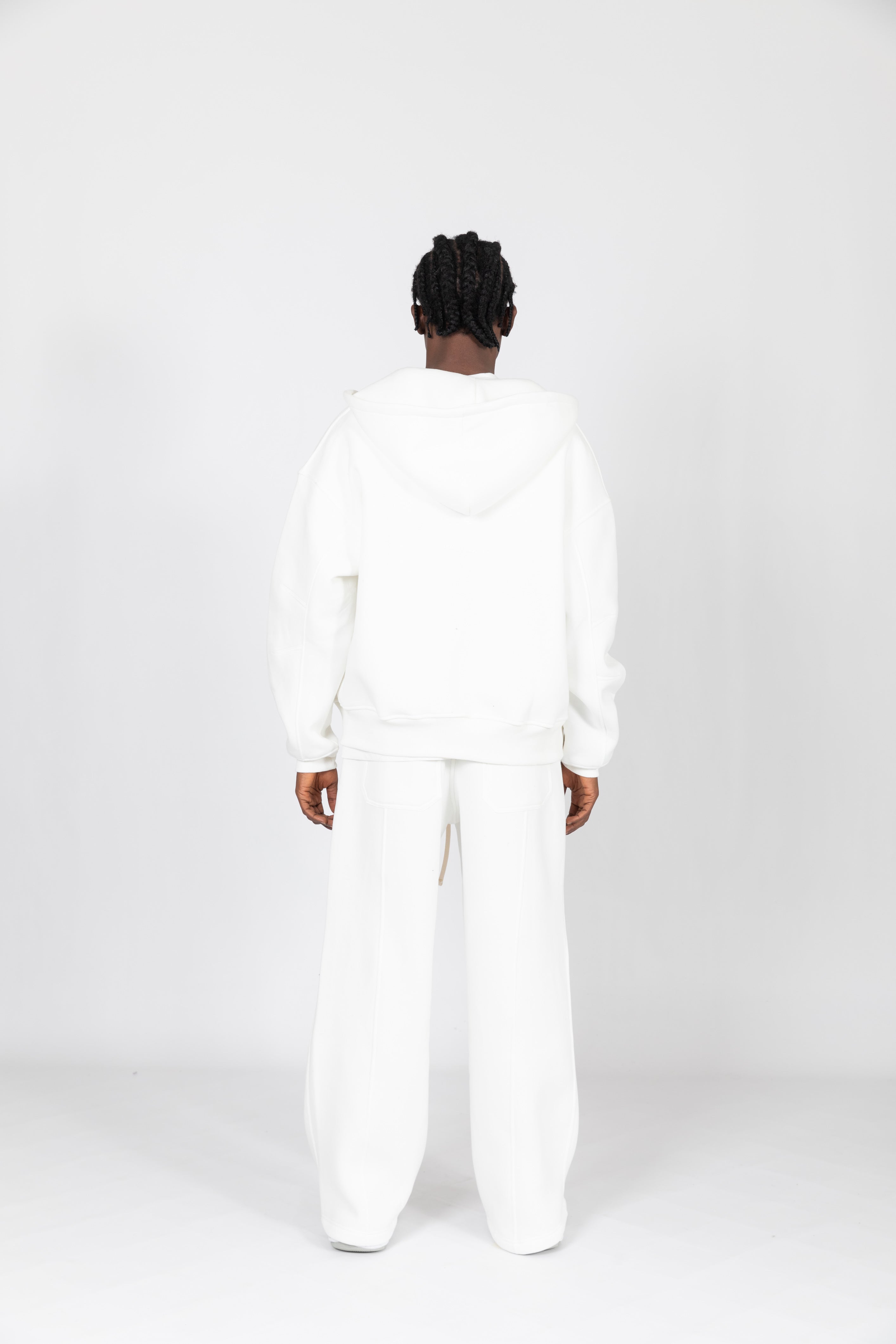 CREAM BOXY FIT TRACKSUIT