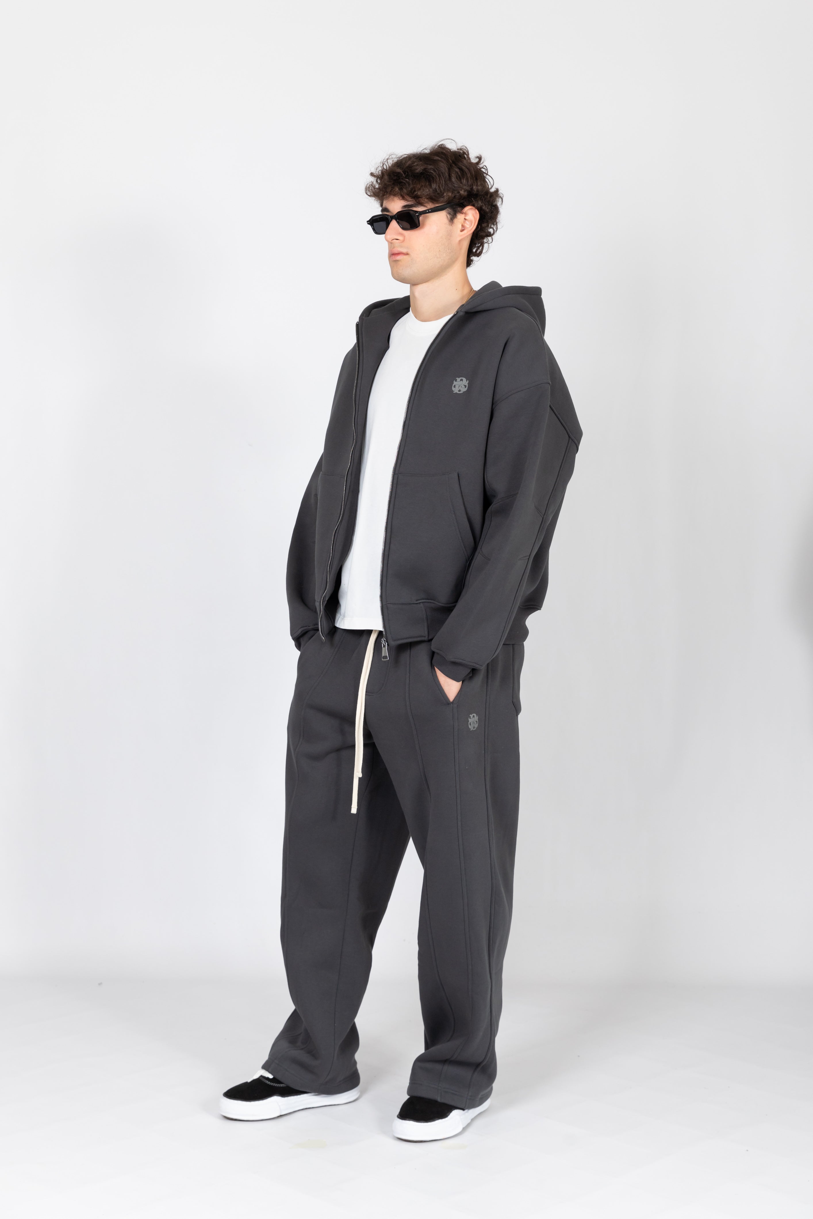 TUTA GRIGIO SIDERALE BOXY FIT