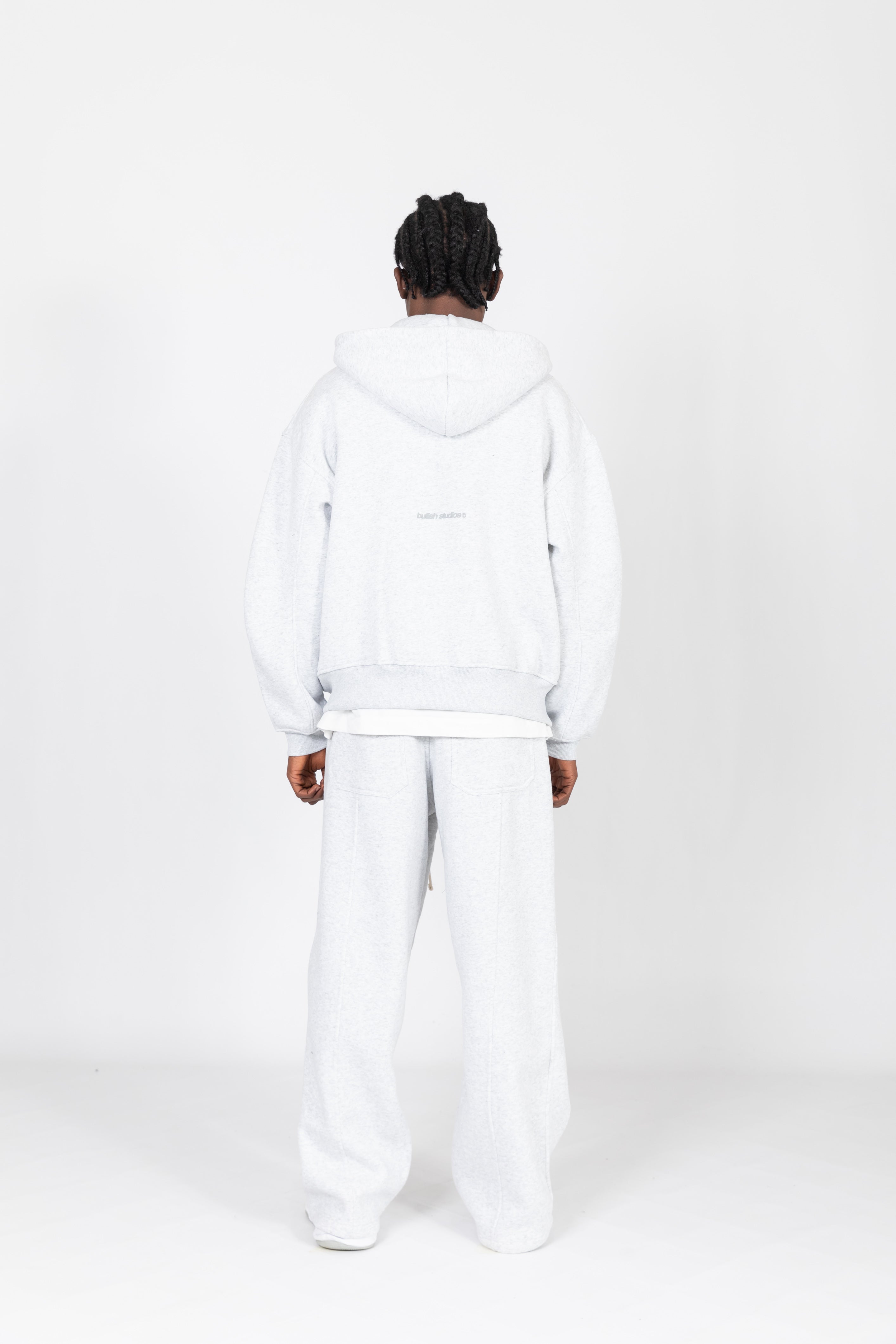 GREY BOXY FIT TRACKSUIT