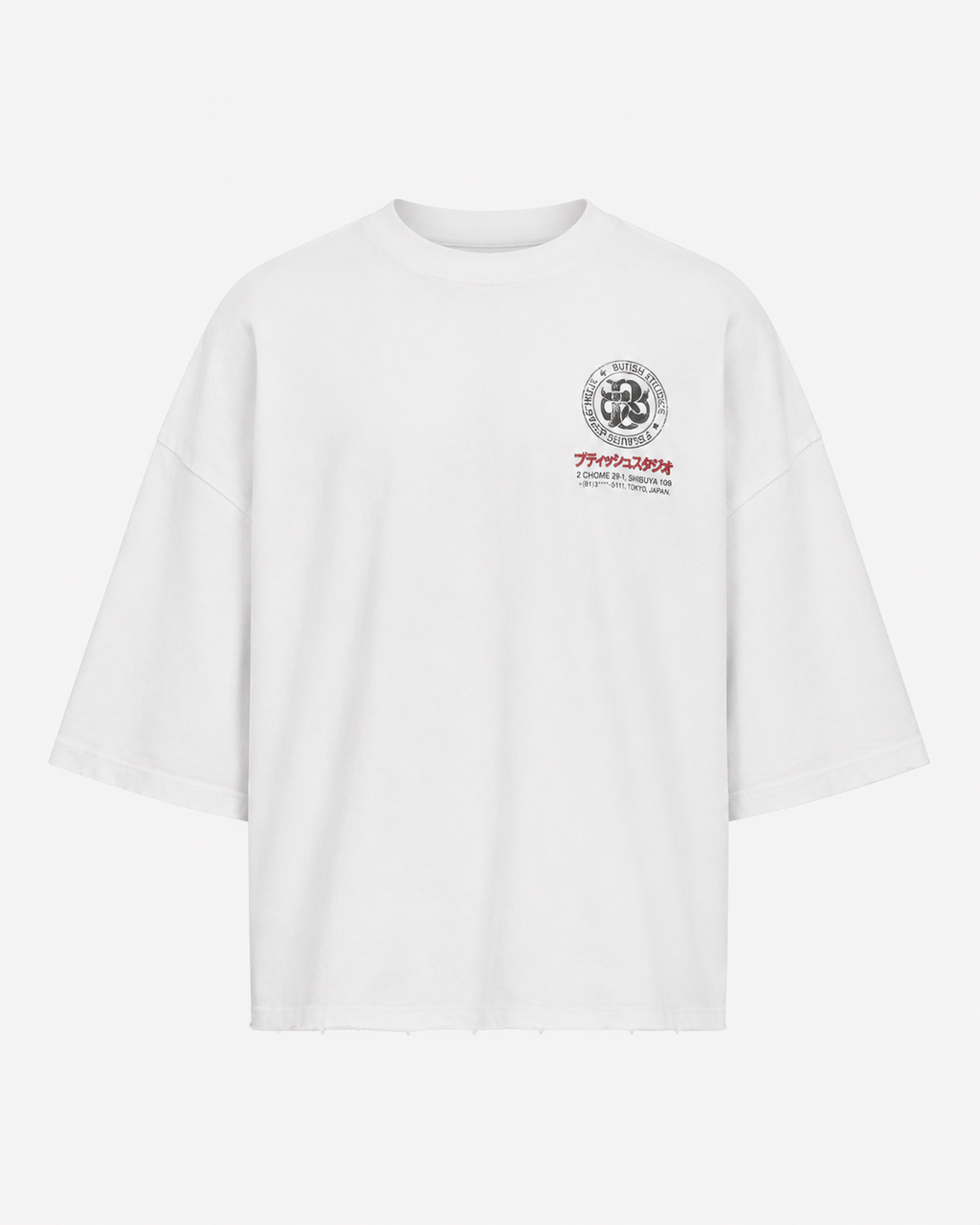 FASHION SERVICE WHITE TEE