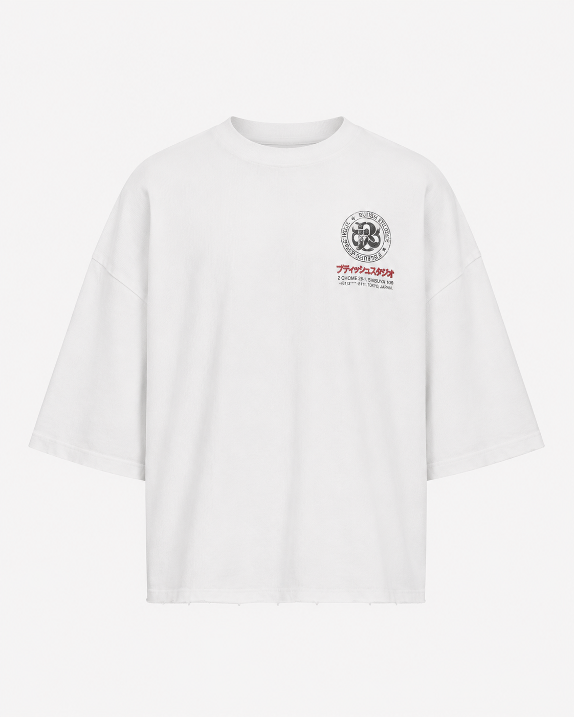 FASHION SERVICE WHITE TEE