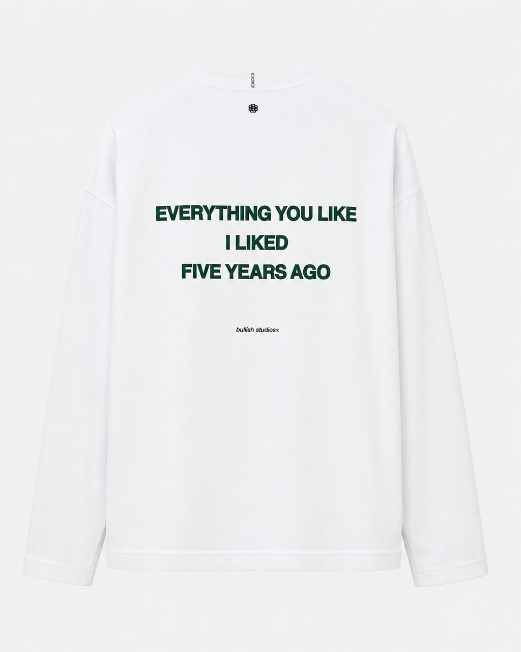 FIVE YEARS AGO WHITE LONGSLEEVE