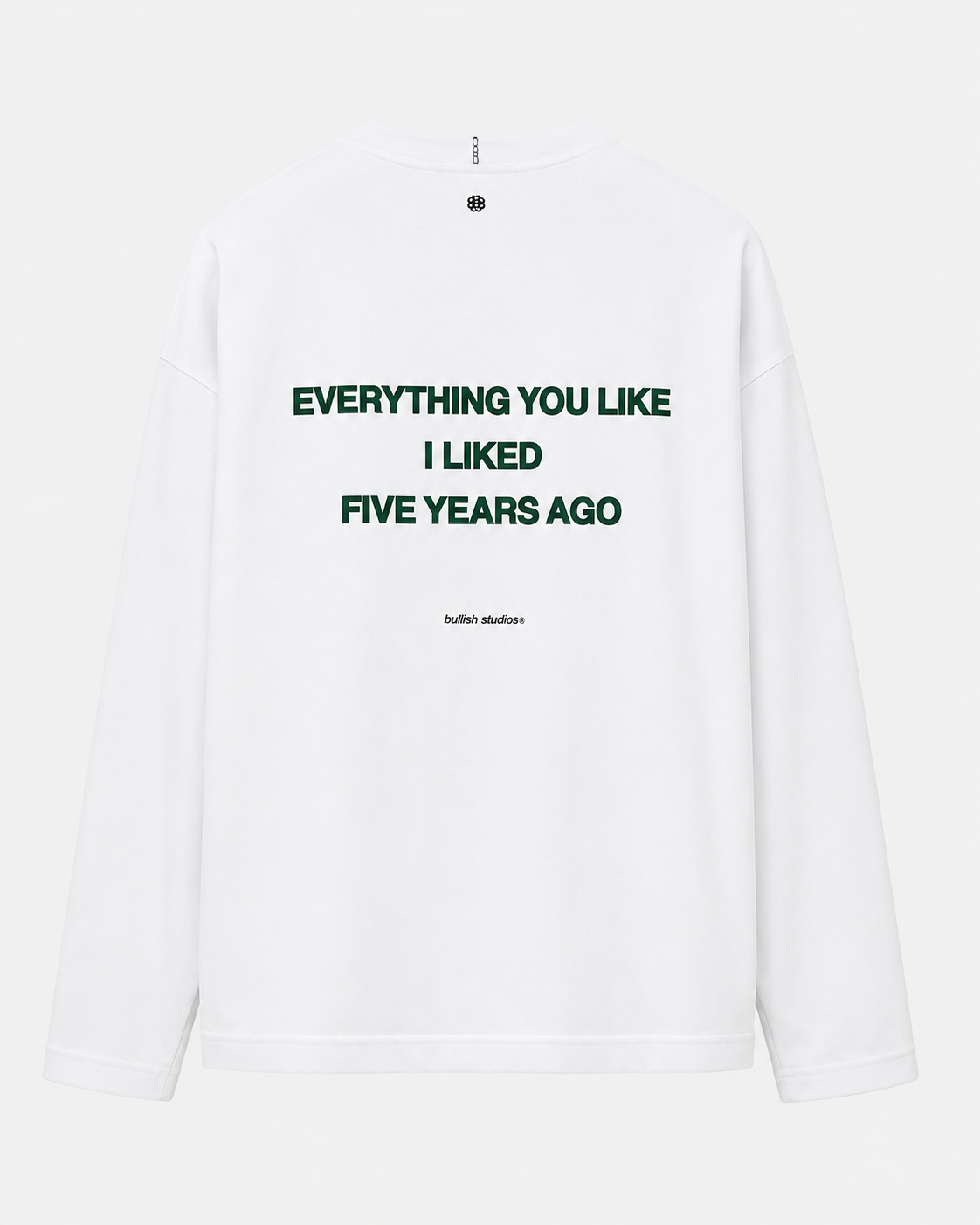 FIVE YEARS AGO WHITE LONGSLEEVE