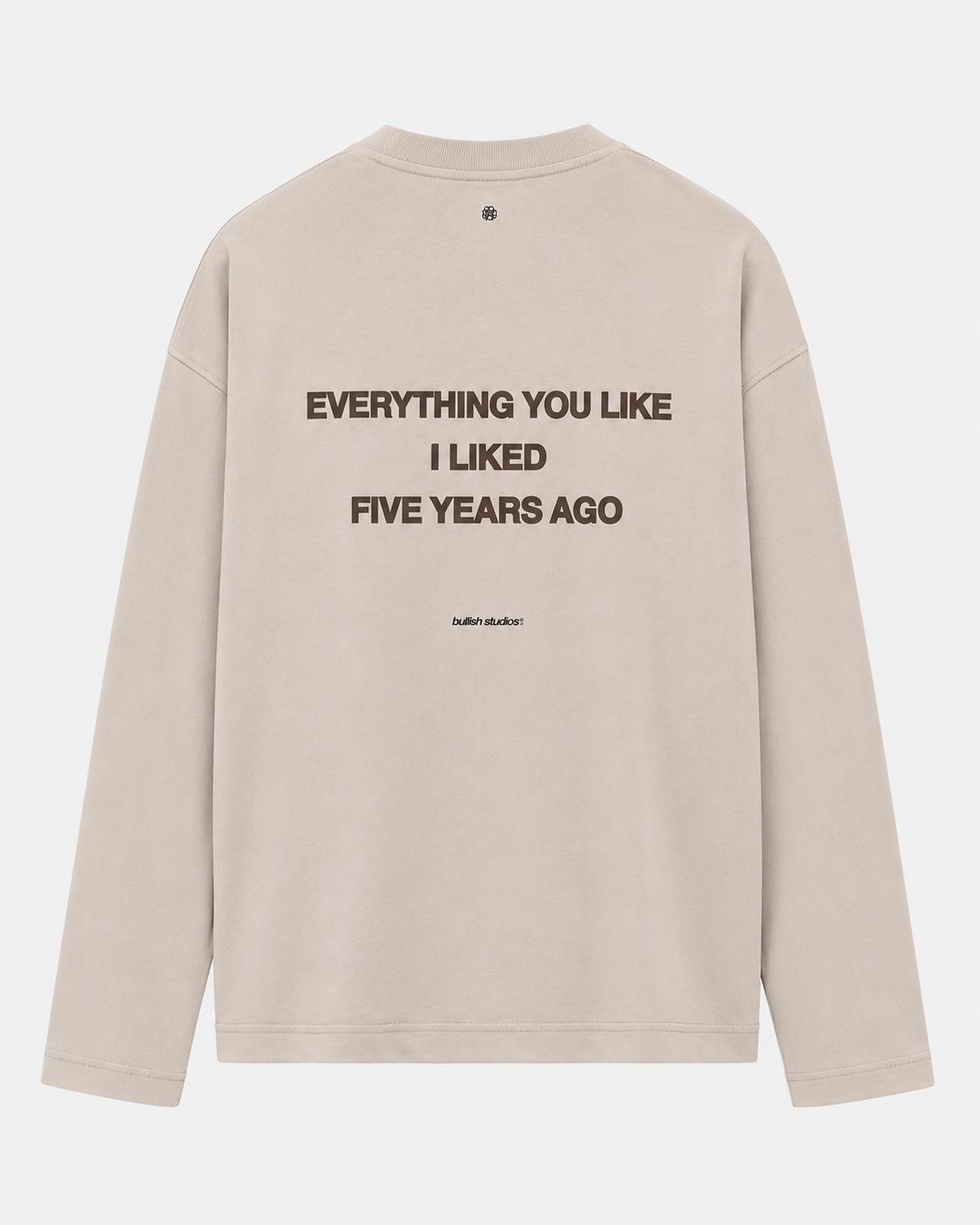 FIVE YEARS AGO SAND LONGSLEEVE