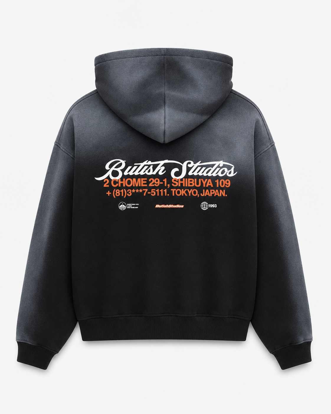 SHIBUYA DISTRICT HOODIE - LIGHT SHADOW