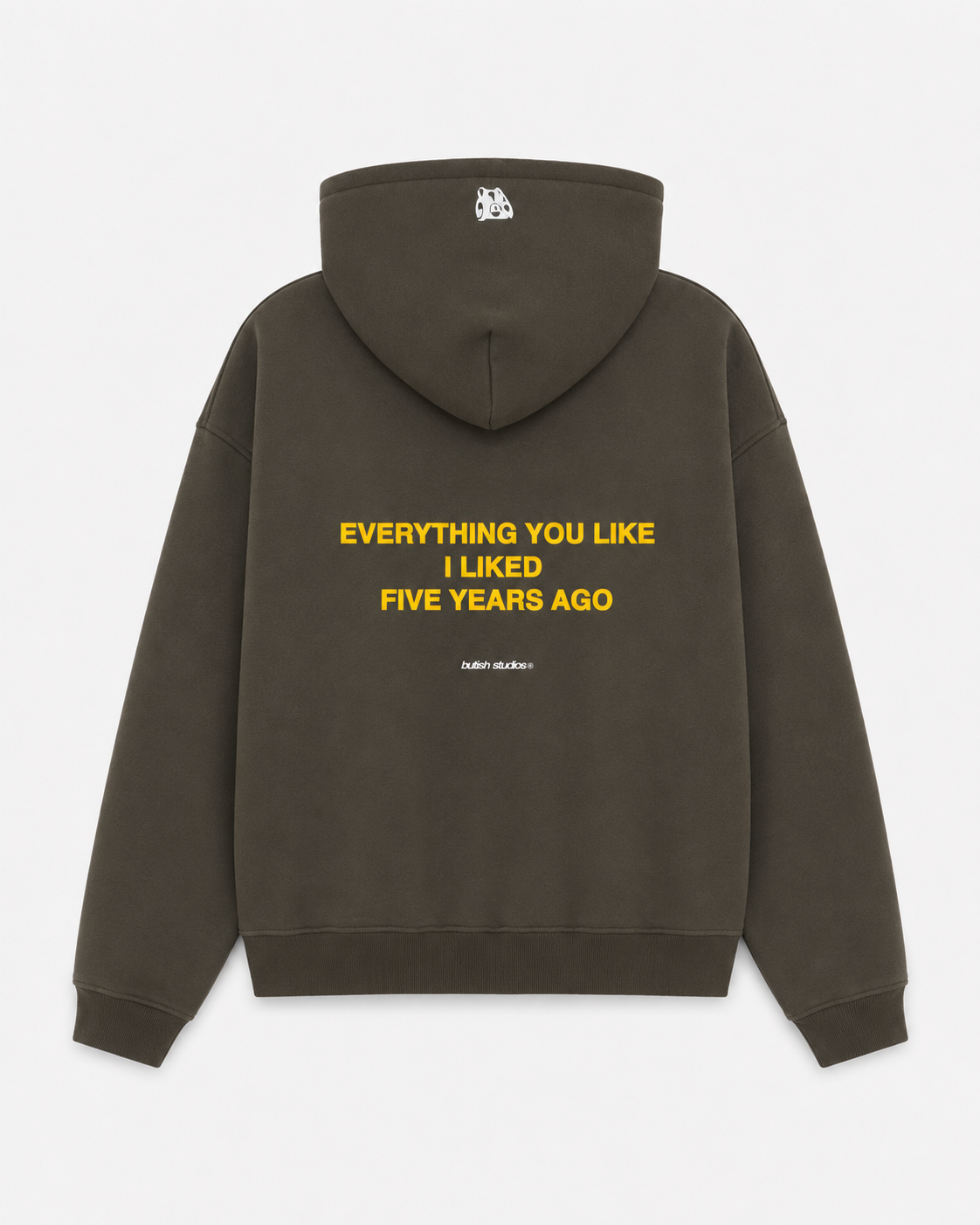 FIVE YEARS AGO GREEN HOODIE