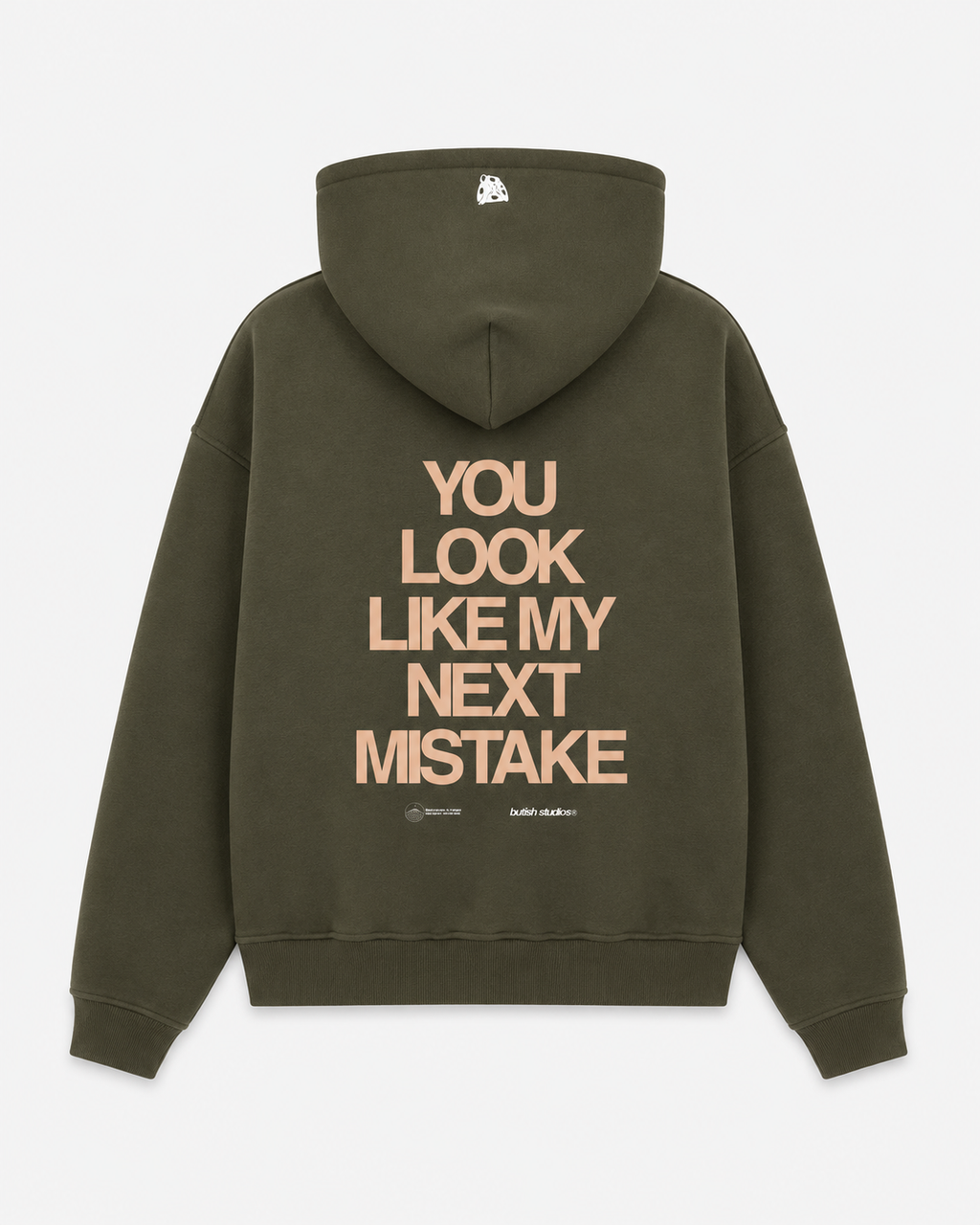 NEXT MISTAKE GREEN HOODIE