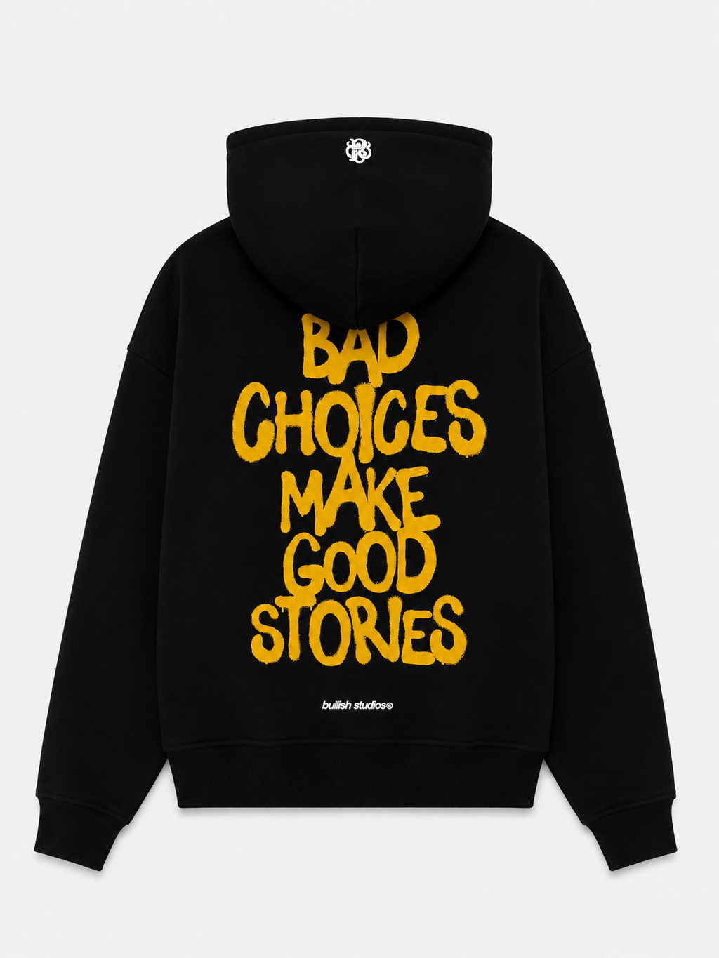 BAD CHOICES BLACK HOODIE
