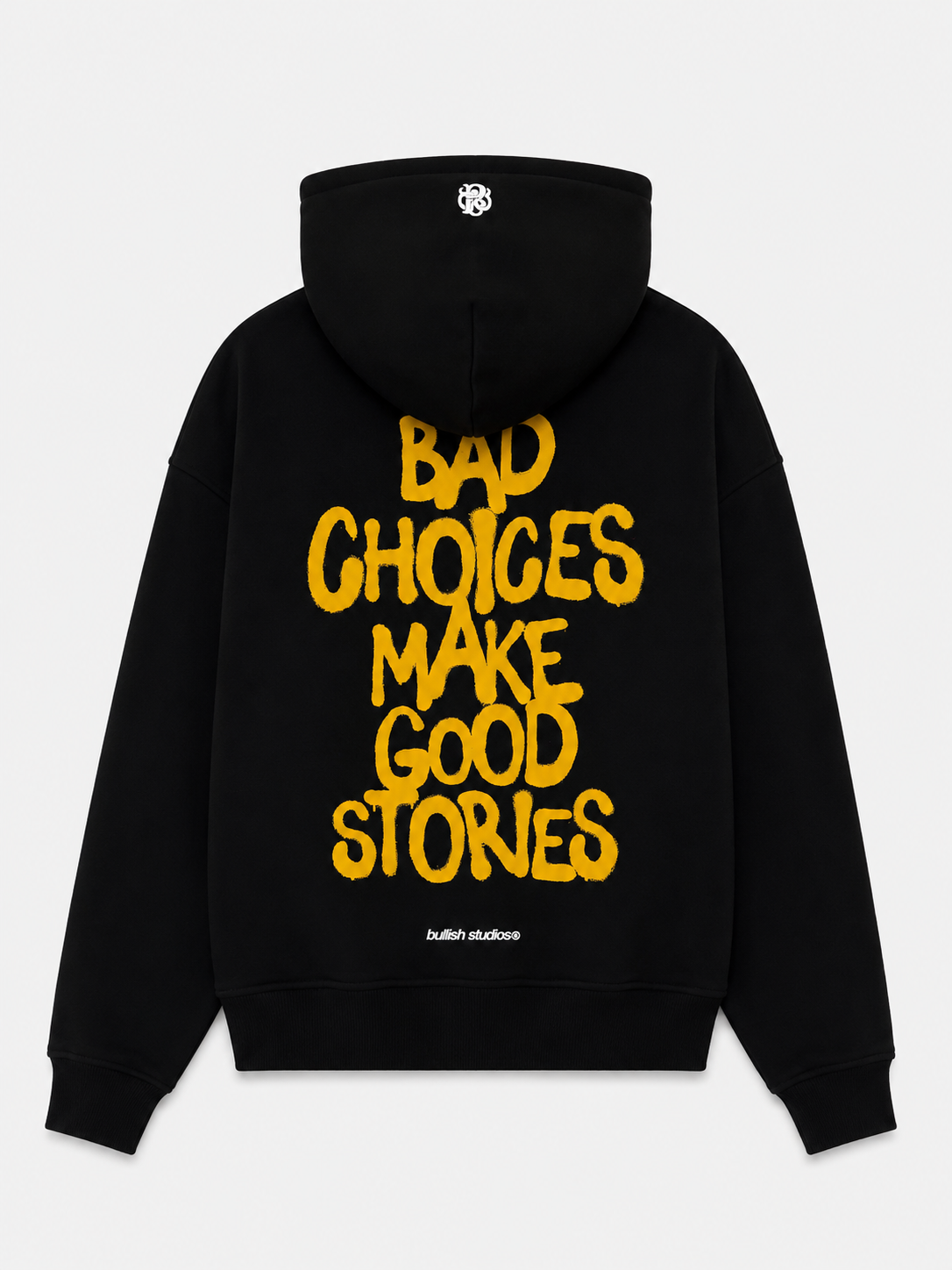 BAD CHOICES BLACK HOODIE