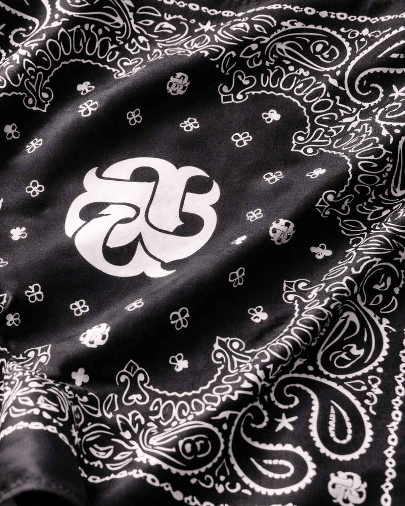 FOULARD PAISLEY BLACK